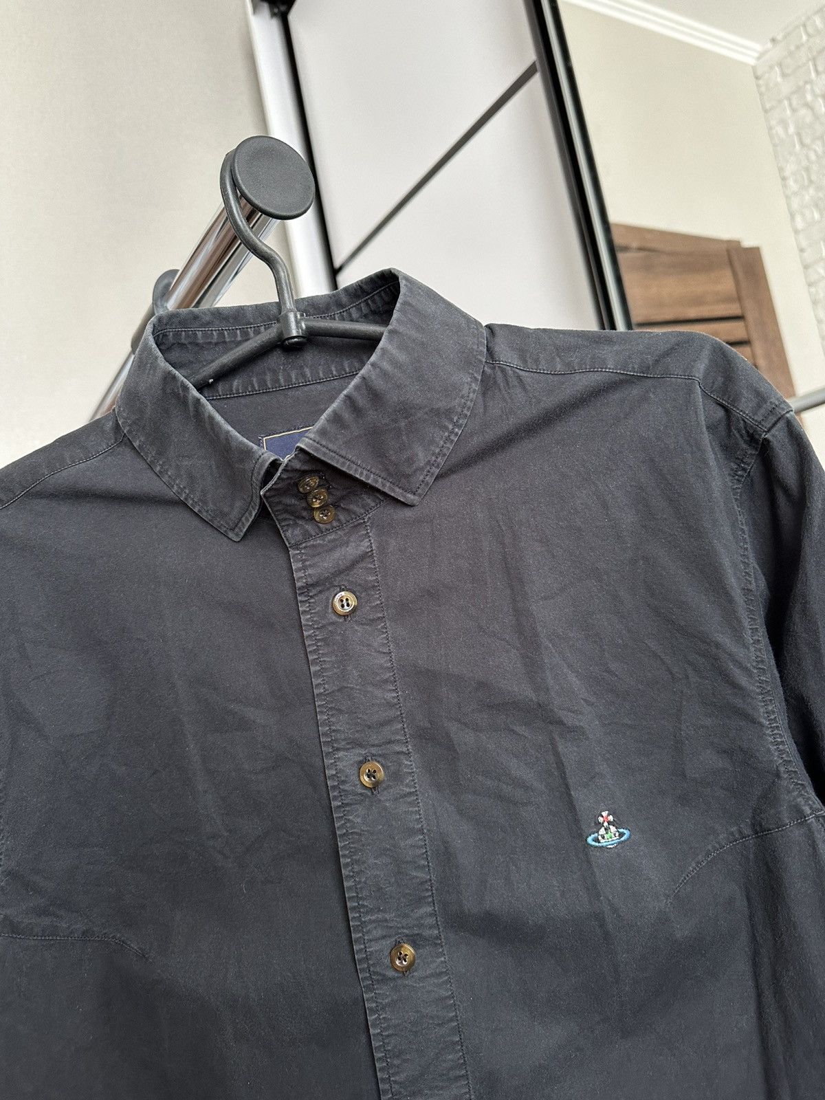 Vivienne Westwood Vivienne Westwood Shirt Button Up Long Sleeve Size US L / EU 52-54 / 3 - 6 Thumbnail