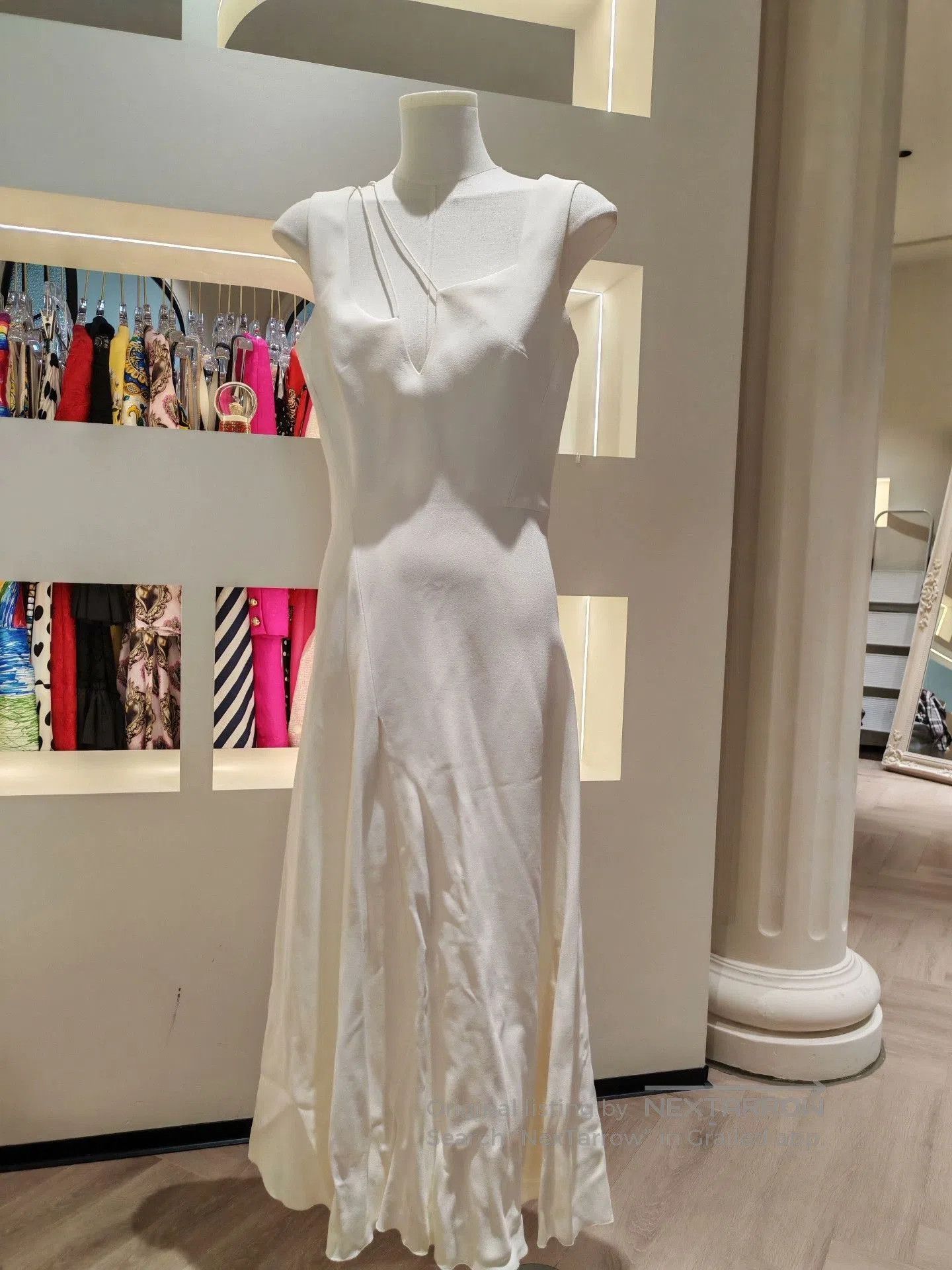 Victoria Beckham Victoria Beckham White Sling Dress. Size XS / US 0-2 / IT 36-38 - 1 Thumbnail