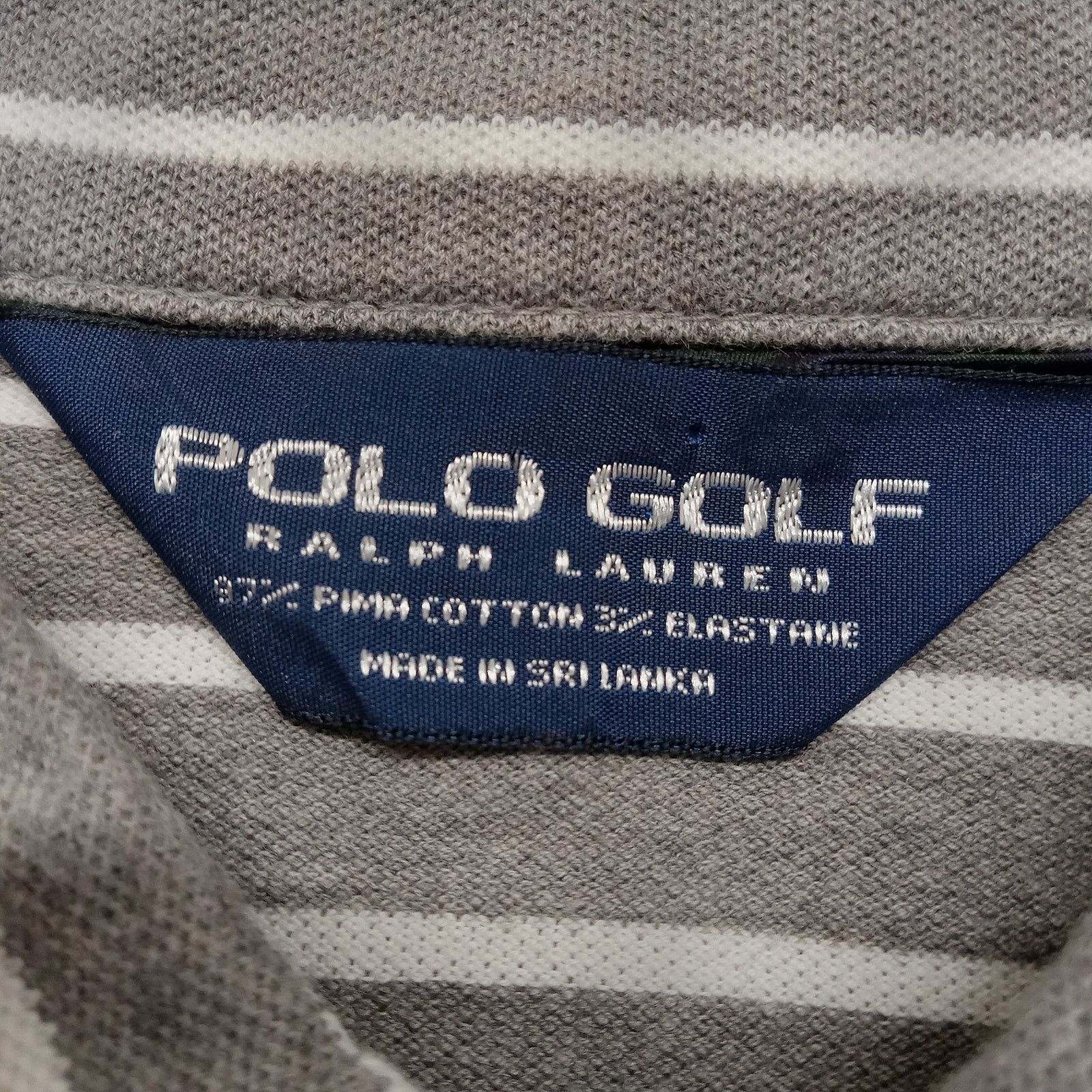 Polo Ralph Lauren Polo Golf Shirt L Men's Ralph Lauren 4 Button Striped Size US L / EU 52-54 / 3 - 5 Thumbnail