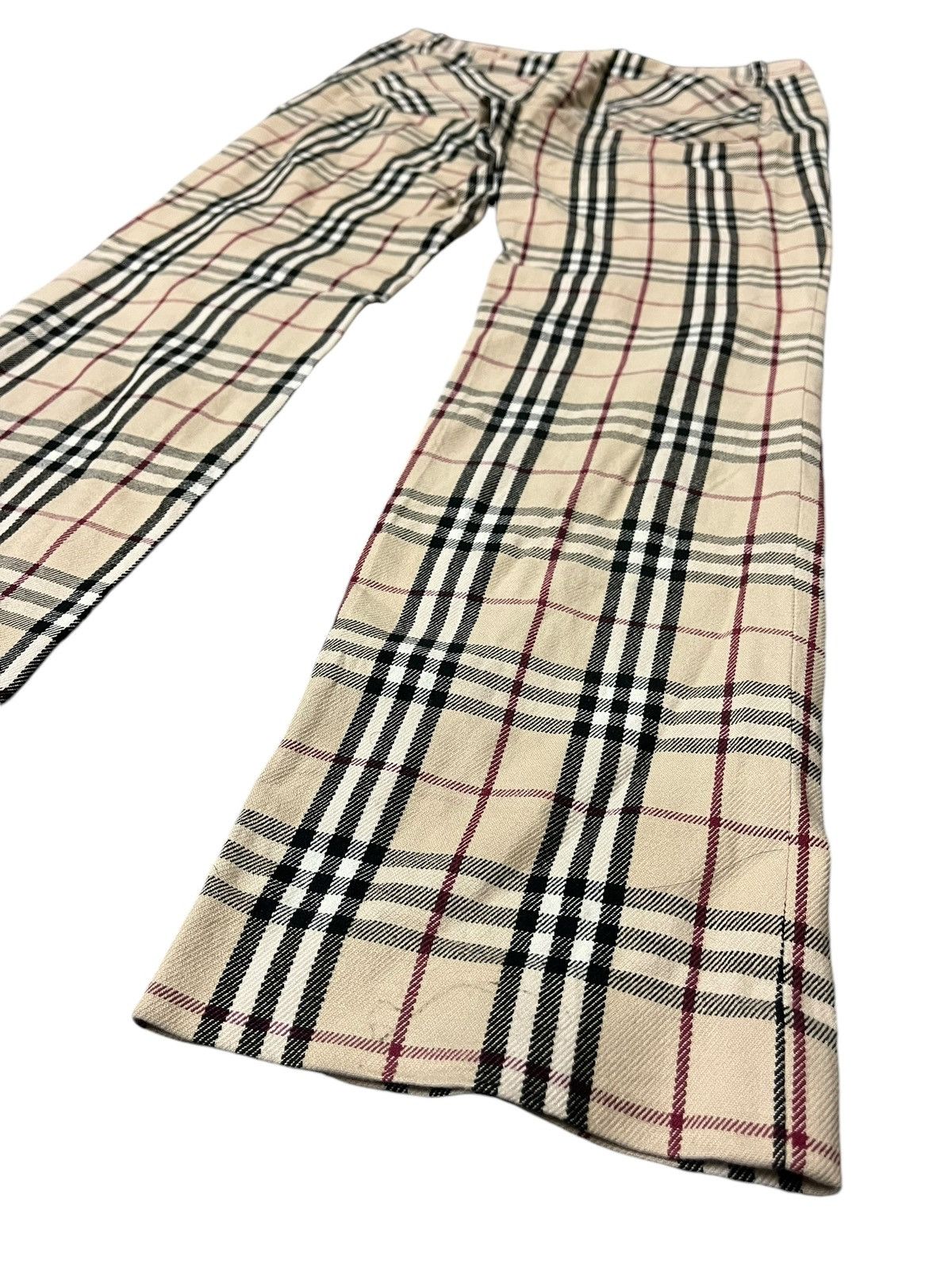 Burberry × Burberry Prorsum Iconic Burberry Novacheck Pants Size 26" / US 2 / IT 38 - 2 Thumbnail