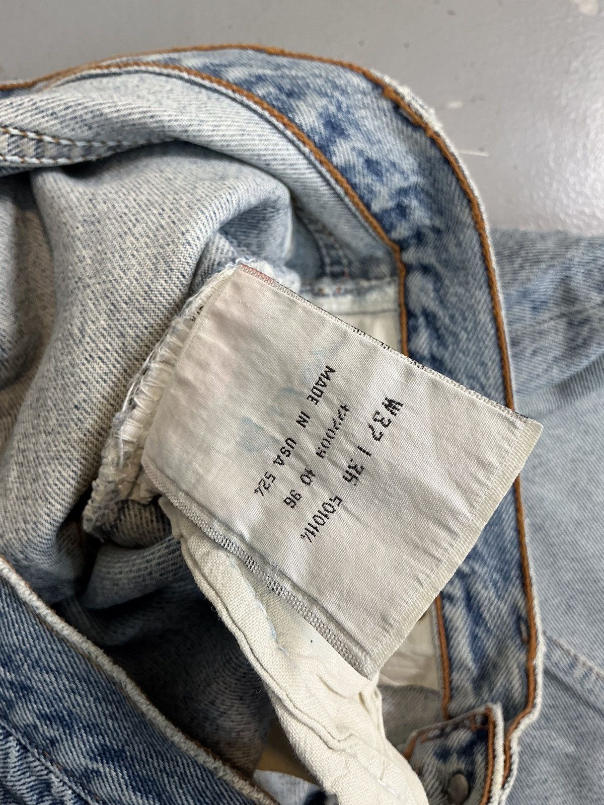 Levi's × Vintage Vintage Levi’s Strauss & co. Red tab distressed denim Size US 30 / EU 46 - 8 Thumbnail
