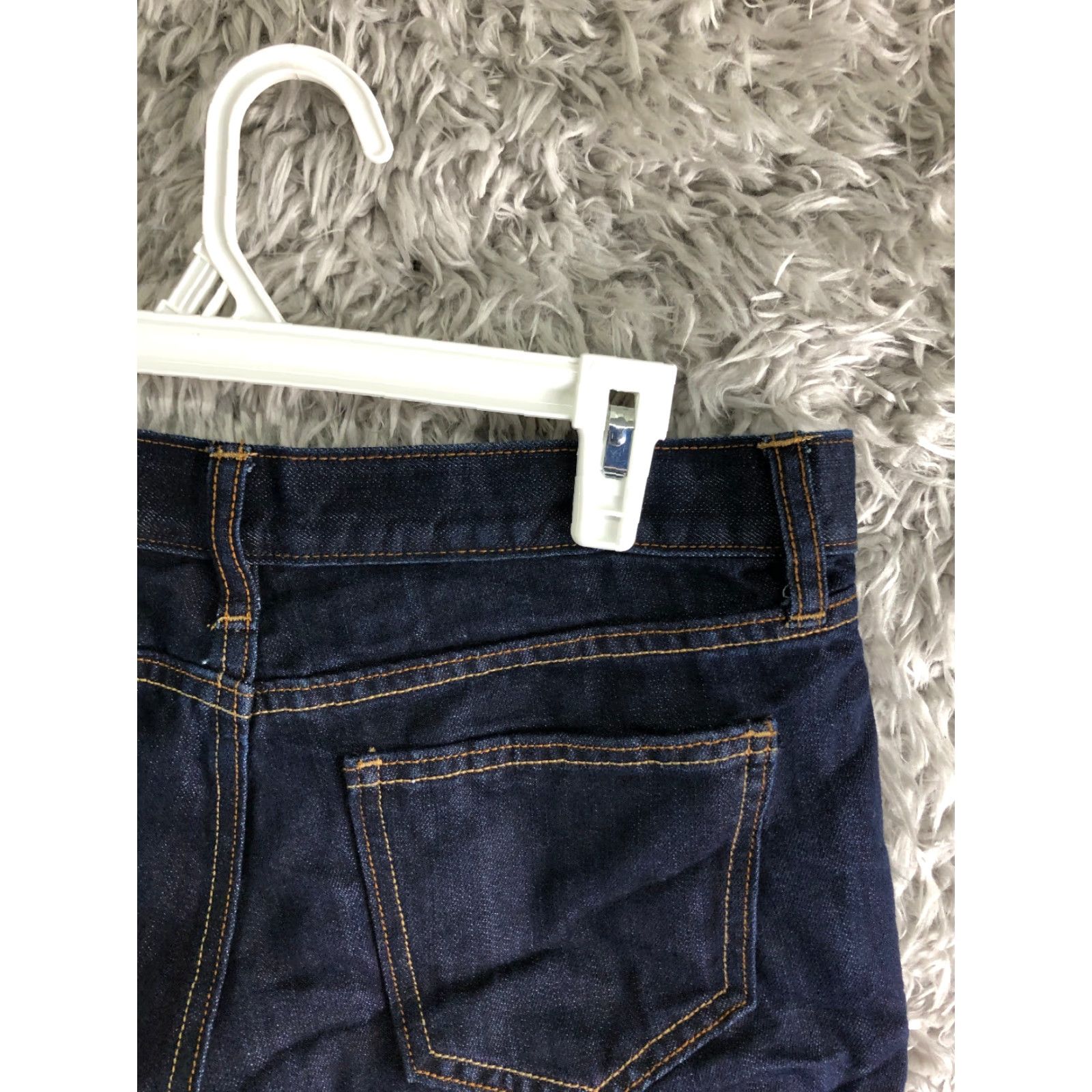 Old Navy Old Navy Diva Shorts Womens Size 2 Mid Rise Dark Wash Blue Denim Jeans Size 26" / US 2 / IT 38 - 5 Thumbnail