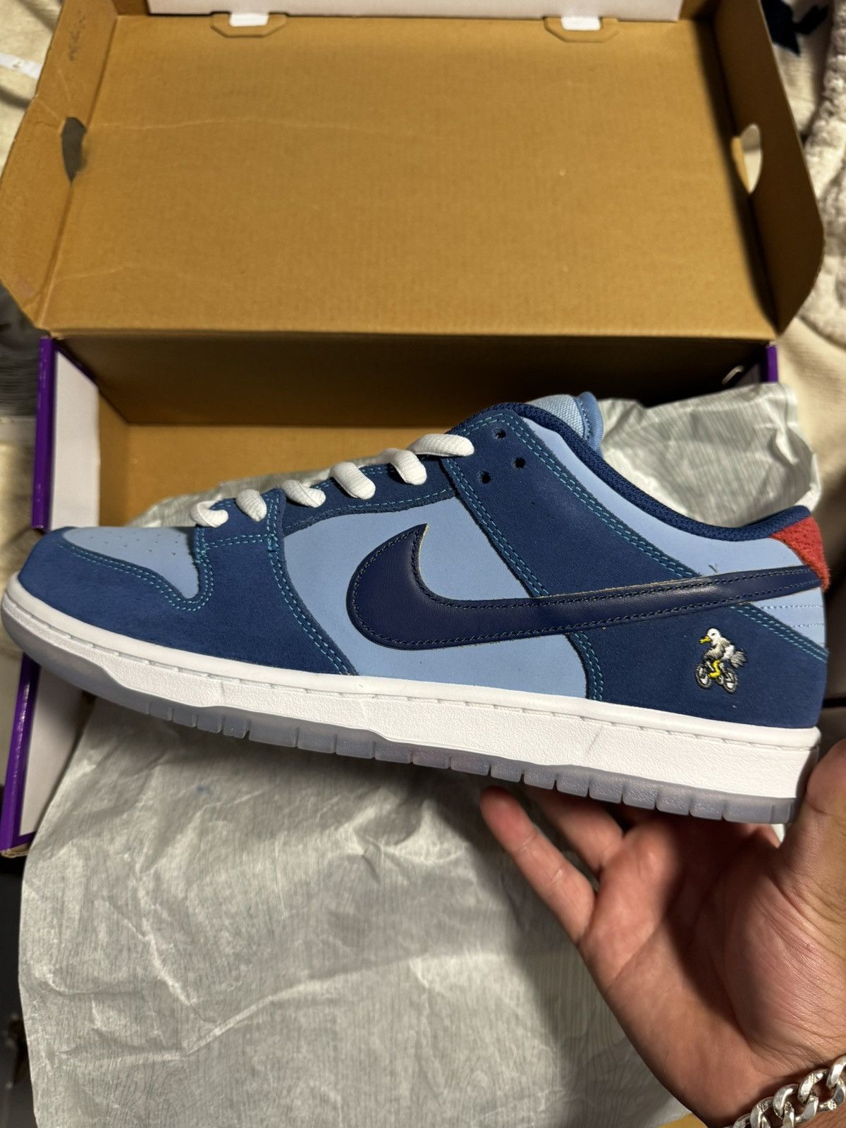 Nike Nike SB Dunk Low “Why So Sad?” – Worn Once Size US 11 / EU 44 - 2 Thumbnail