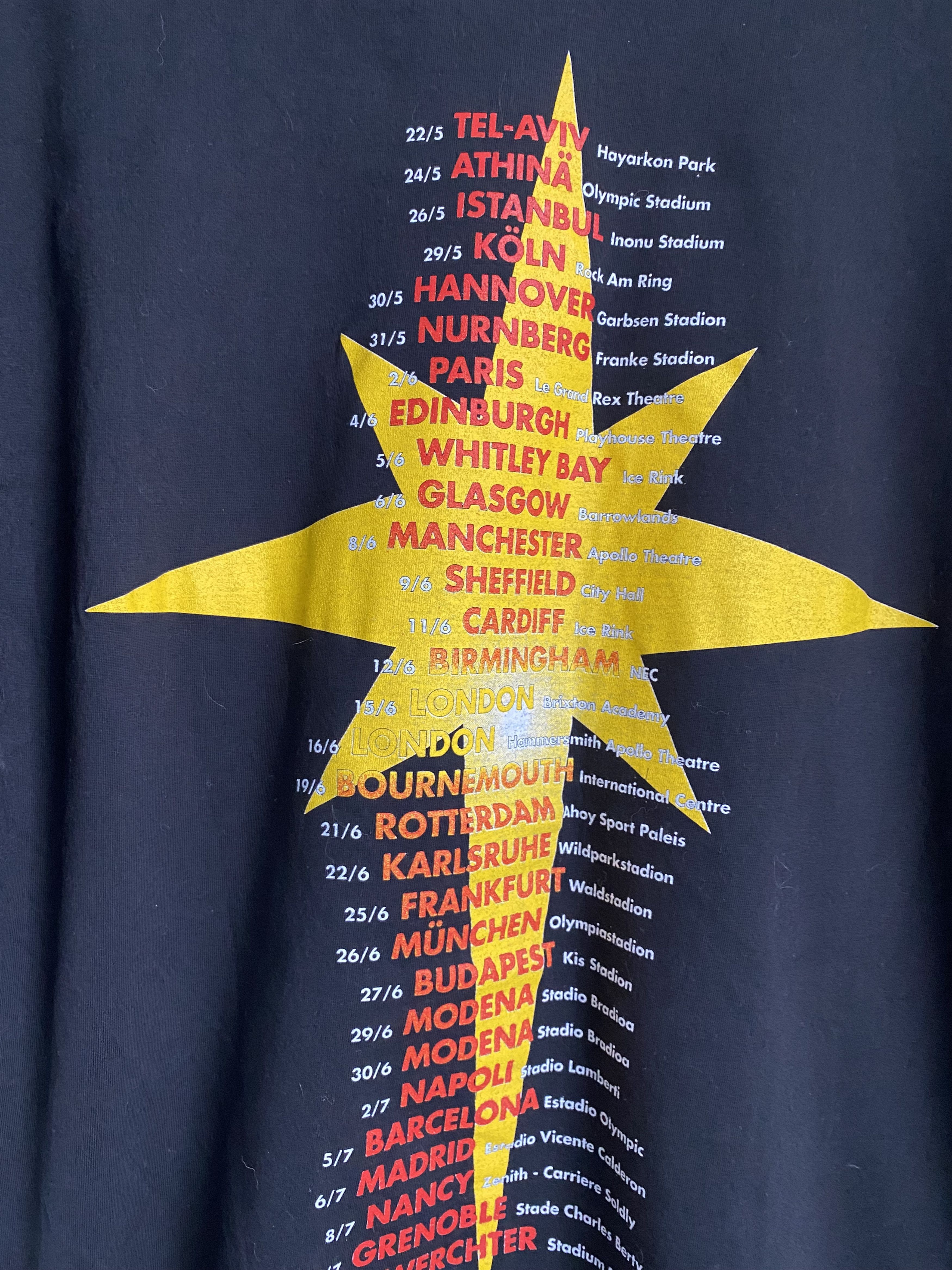 Band Tees × Vintage vintage 90s Brian May tour rock t-shirt Size US L / EU 52-54 / 3 - 5 Thumbnail