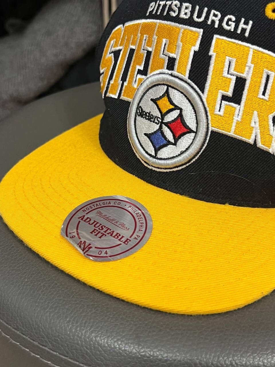 NFL Pittsburgh Steelers Super Bowl Vintage Snap Back Hat Size ONE SIZE - 2 Thumbnail
