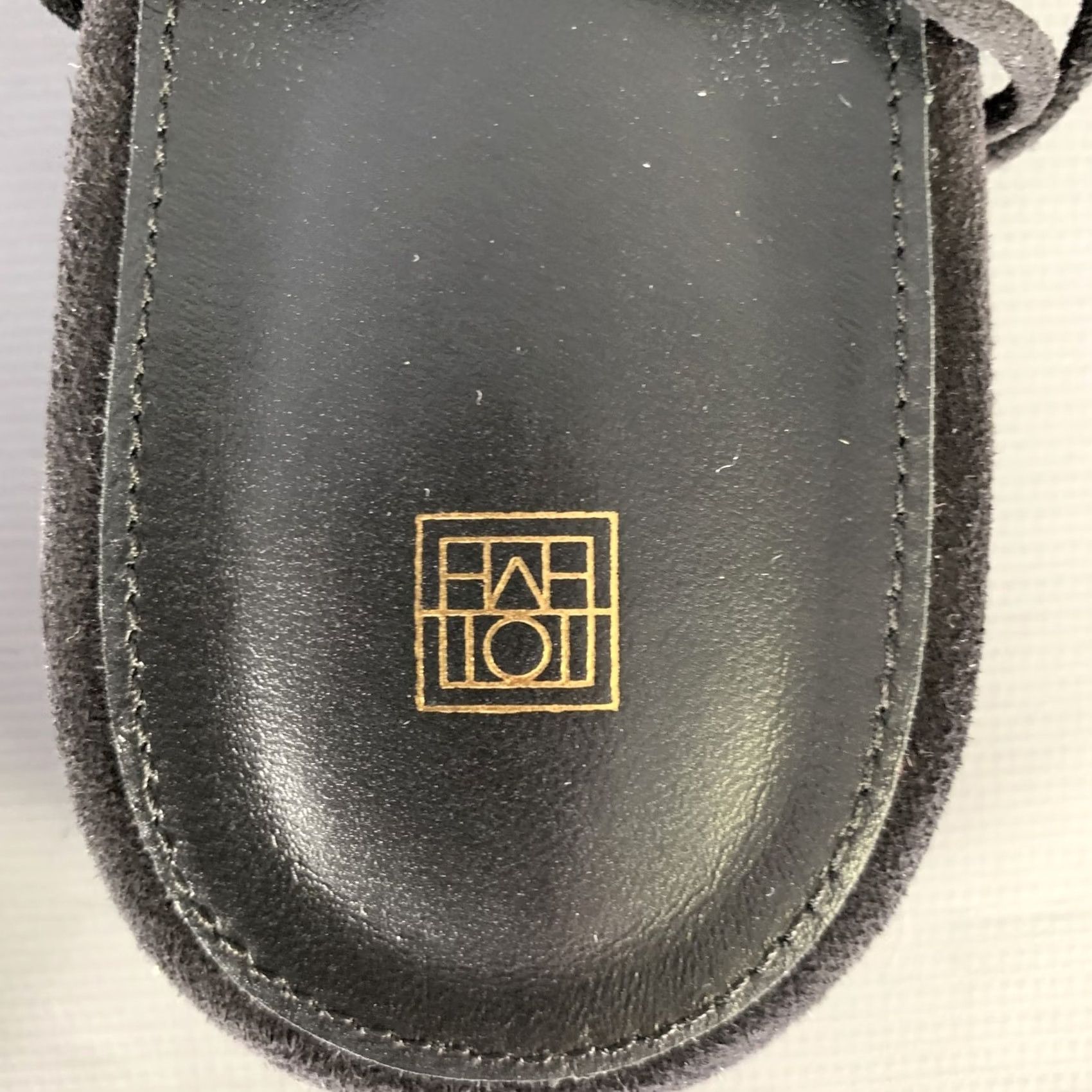 Vintage TOTEME Black Leather Suede Strappy Sandal Size 7.5 Women Size US 8 / IT 38 - 7 Thumbnail