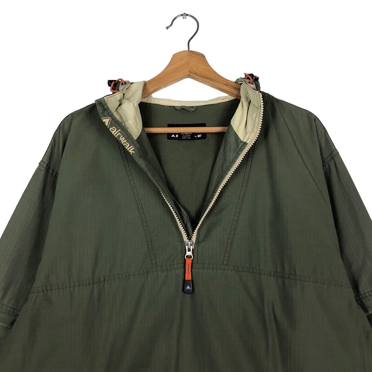 Hysteric Glamour 🔥Vintage Half Zipper Anorak Jacket Survival Design Airwalk Size US L / EU 52-54 / 3 - 13 Thumbnail