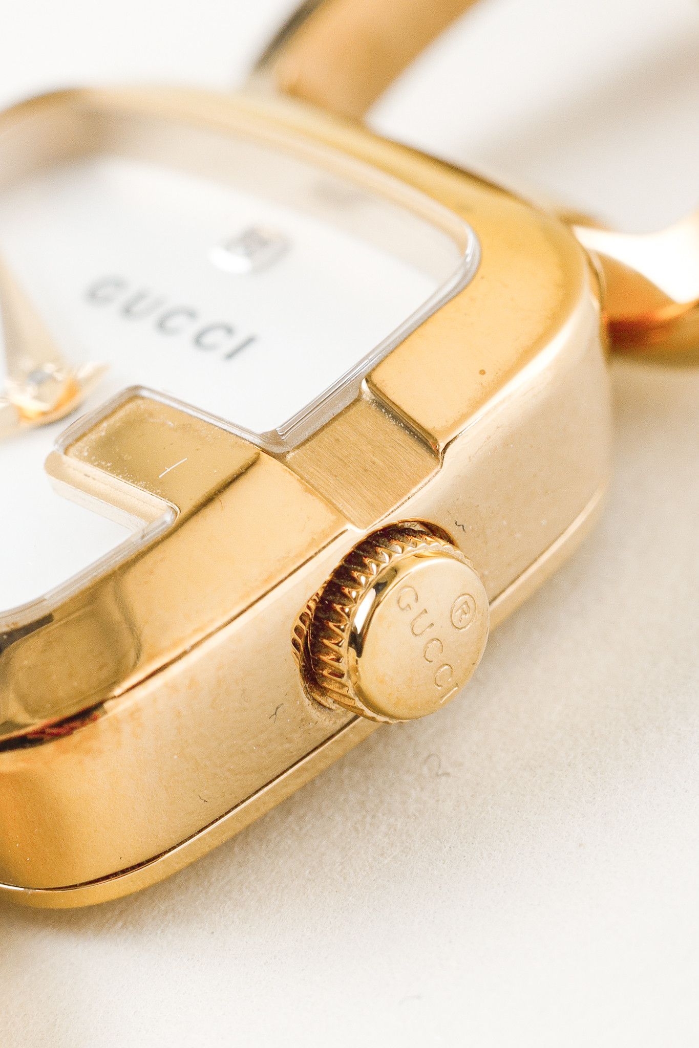 Gucci Gucci 125.5 G Gold-Tone Bracelet Watch Size ONE SIZE - 3 Thumbnail
