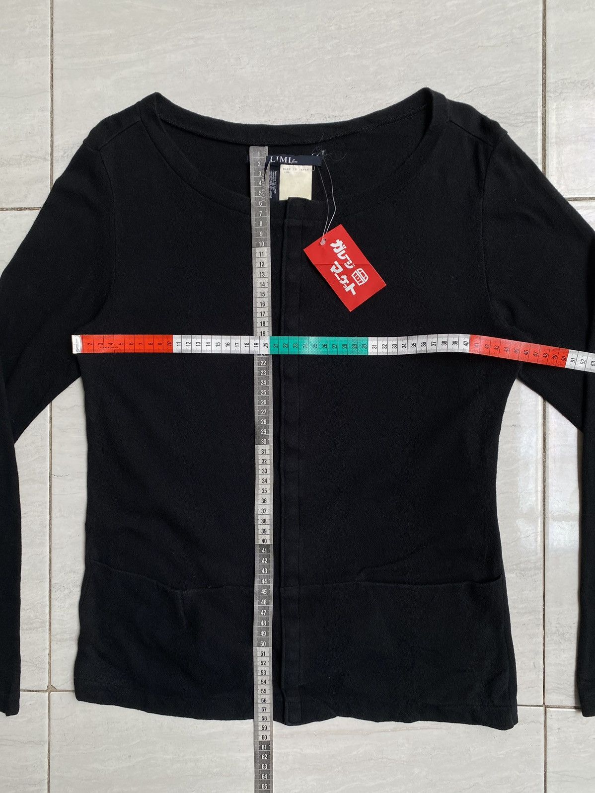 Yohji Yamamoto LIMI FEU Yohji Yamamoto Black T-shirt Size US XS / EU 42 / 0 - 2 Thumbnail