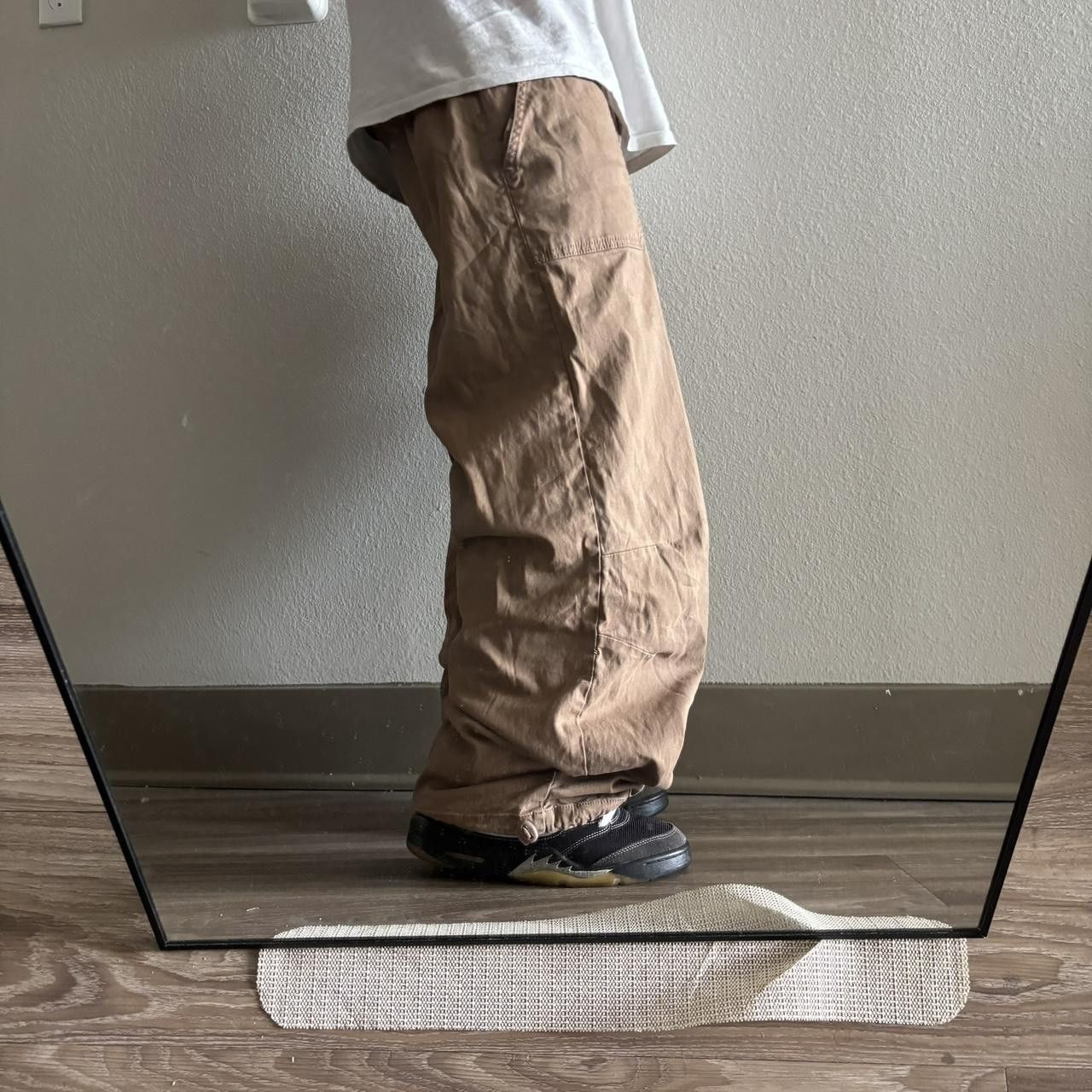 Vintage Crazy Vintage Y2K/2000s Baggy Brown Skater Style Pants! 34x28 Size US 34 / EU 50 - 2 Thumbnail