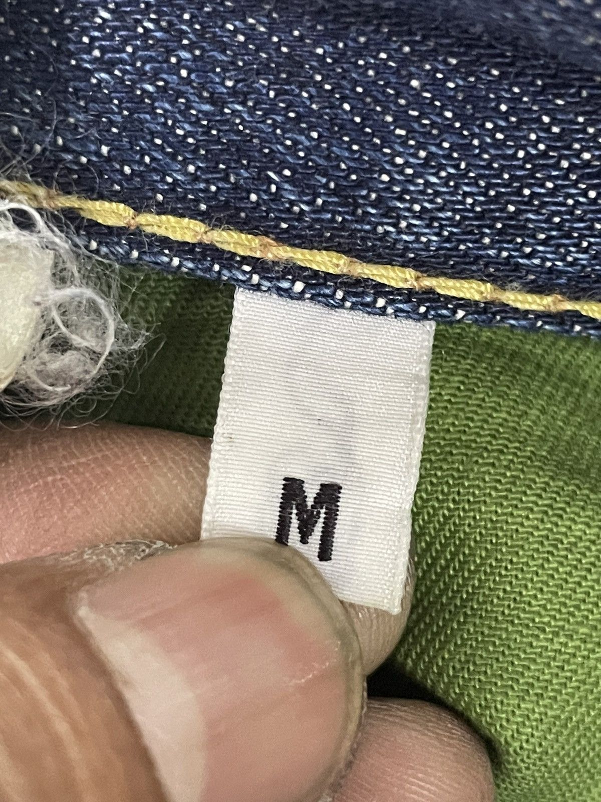 Bape Vintage Bape Star Selvedge Faded Distresed Denim Size US 35 - 16 Thumbnail