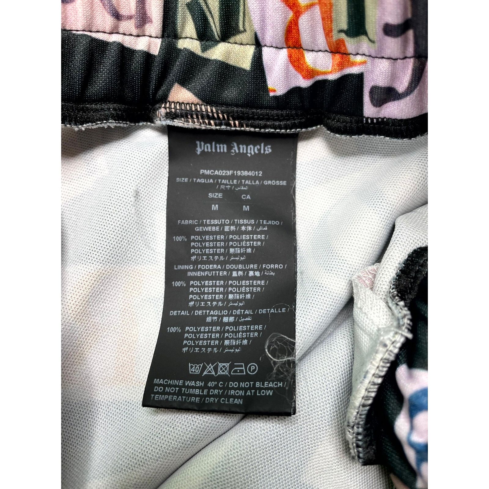 Palm Angels Palm Angels Monogram Track Multicolor Pants Size US 32 / EU 48 - 3 Thumbnail