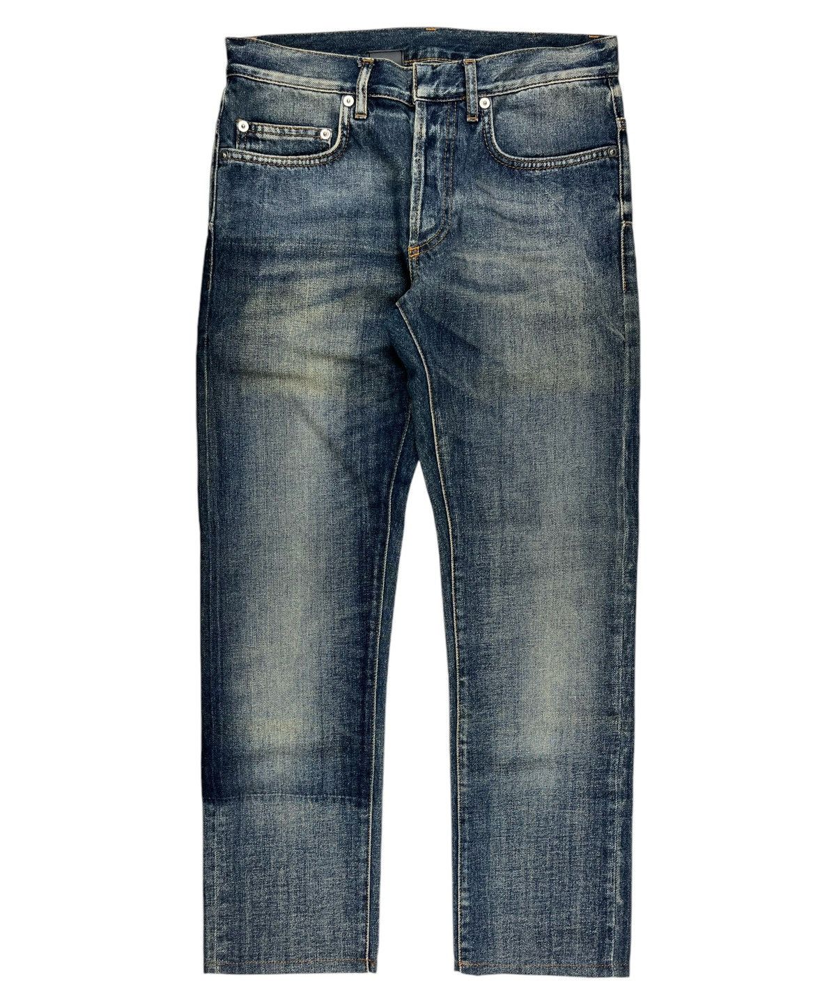 Dior Dior Homme “Zip-It” 19CM Cummerbund Denim Jeans | Grailed