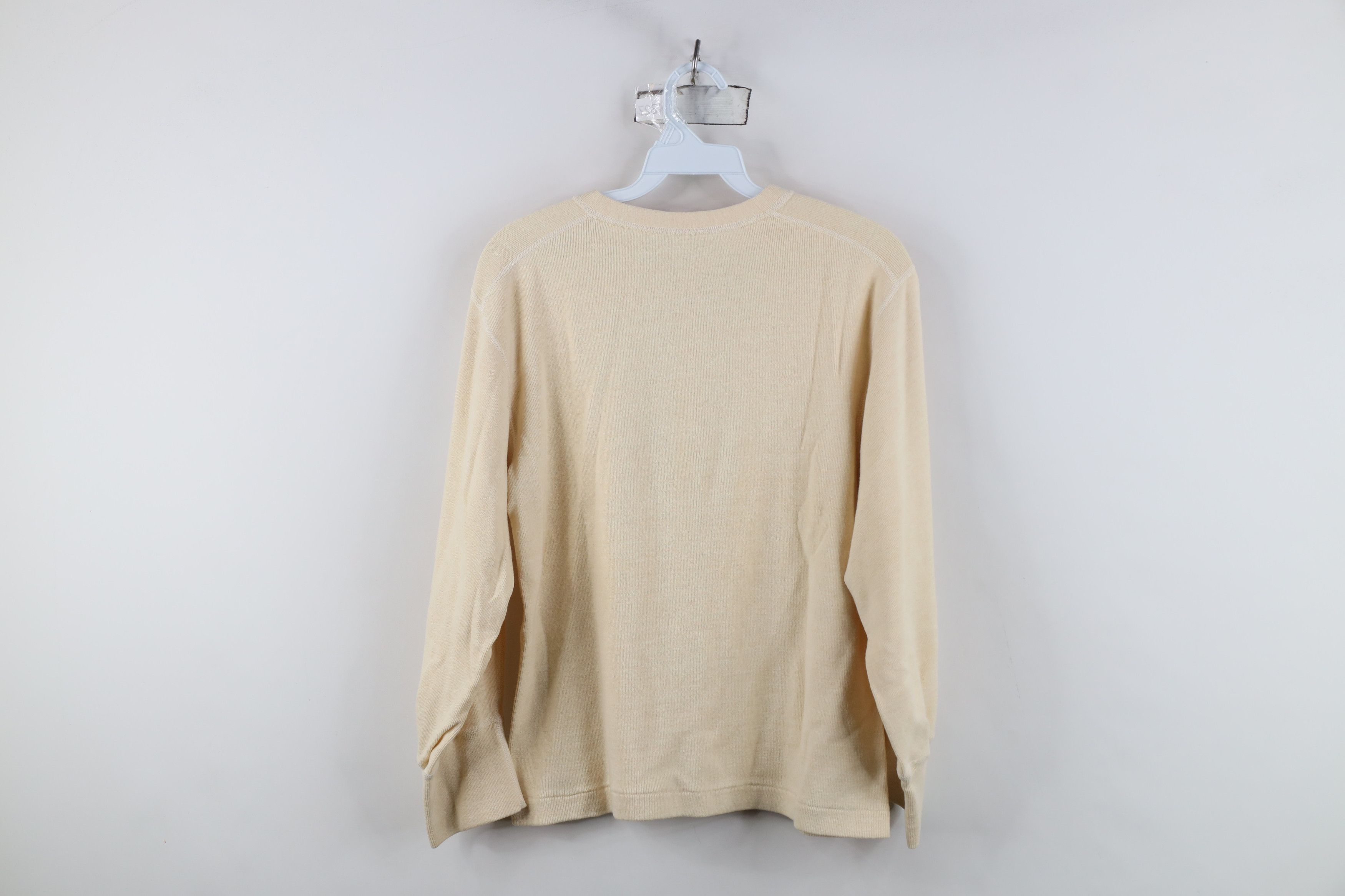 Vintage Vintage 50s Korean War Winter Undershirt Henley T-Shirt USA Size US S / EU 44-46 / 1 - 9 Thumbnail