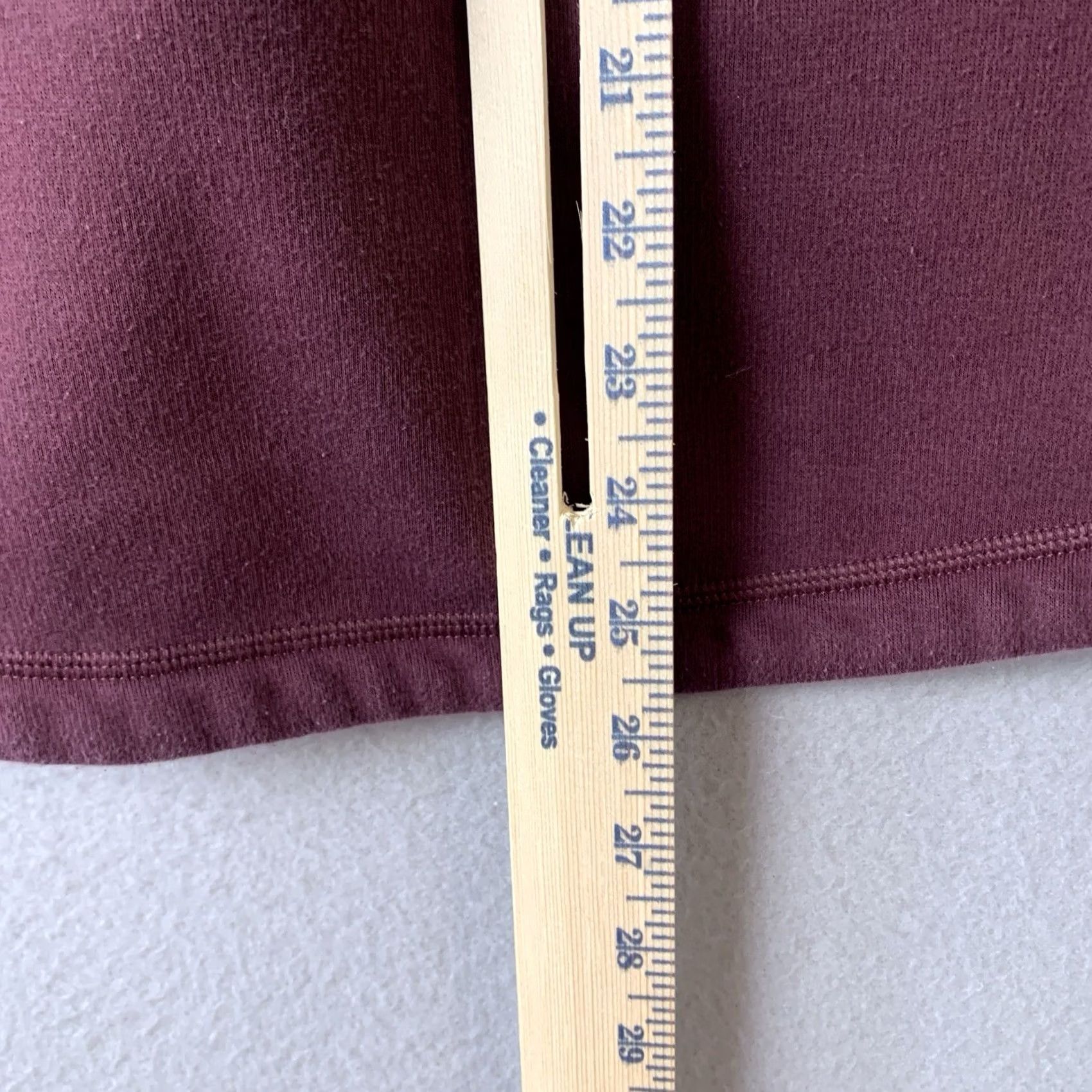 Athleta Athleta Sweatshirt Womens M Maroon Cozy Karma Asym Pullover Tunic Y2K Gorpcore Size M / US 6-8 / IT 42-44 - 7 Thumbnail