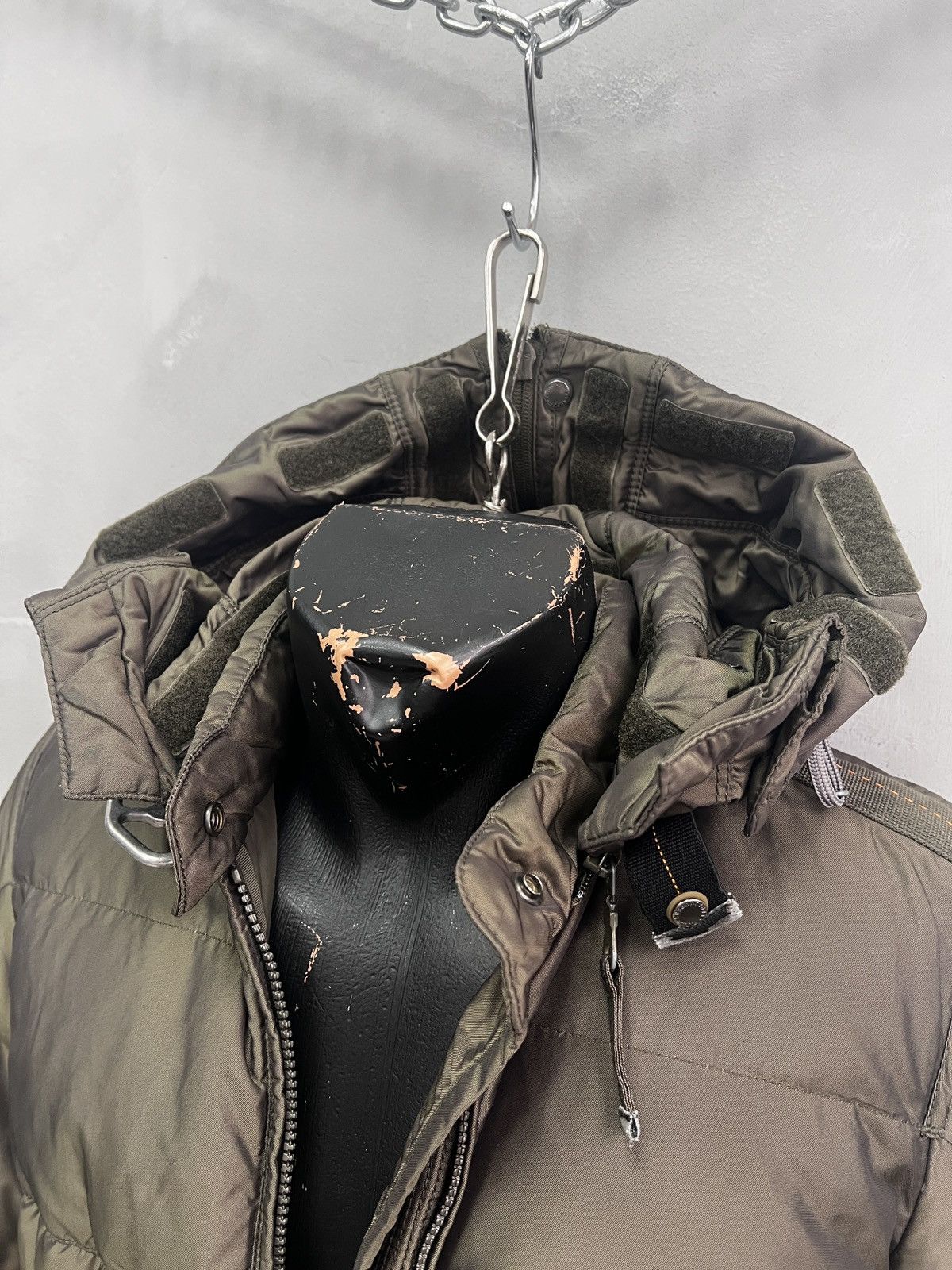 Parajumpers Puffer Long Jacket Green Down Jacket
