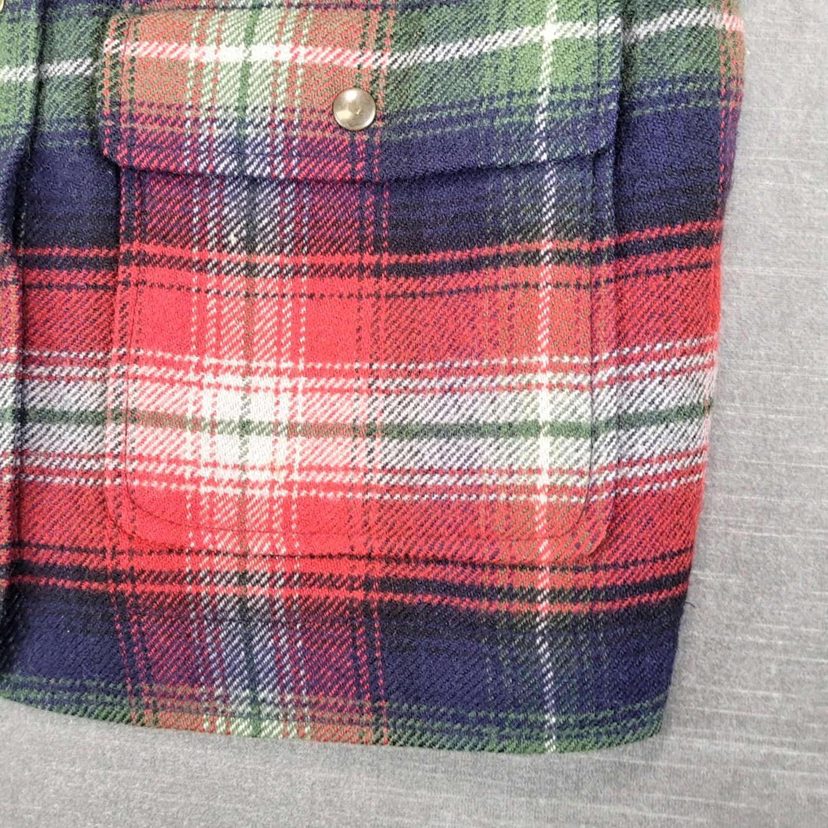 Vintage VINTAGE Limited America Womens Vest Plaid Wool Leather Accent Size M Medium Size M / US 6-8 / IT 42-44 - 5 Thumbnail