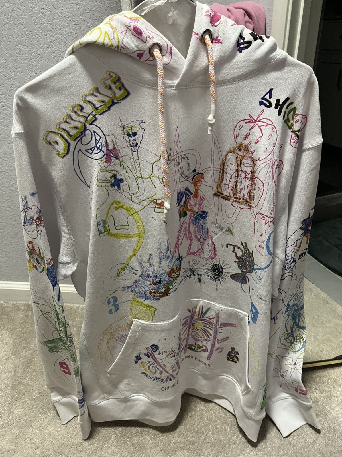 Drain Gang Drain Gang Bladee x Claire Barrow 333 Extasia Hoodie M Size US M / EU 48-50 / 2 - 1 Thumbnail