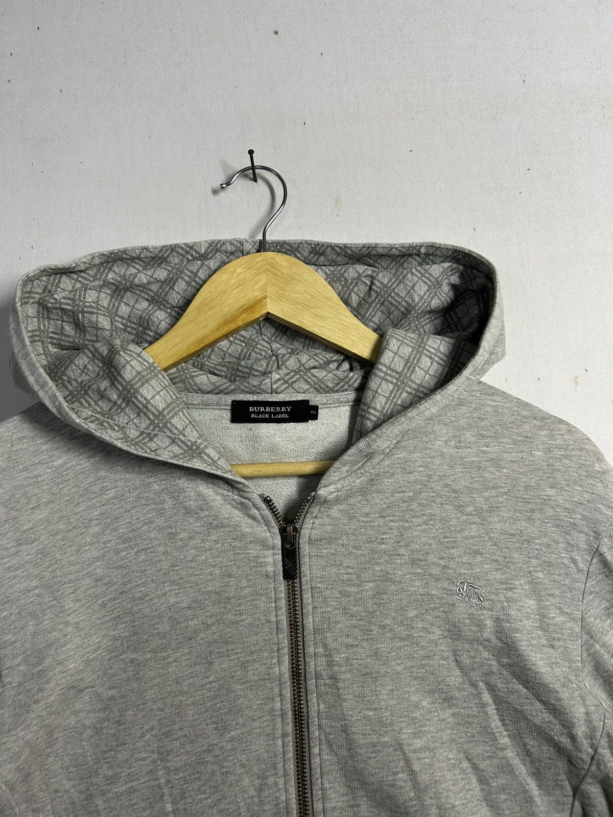 Black Label Vintage Burberry Hoodie Short Sleeve Size US M / EU 48-50 / 2 - 3 Thumbnail