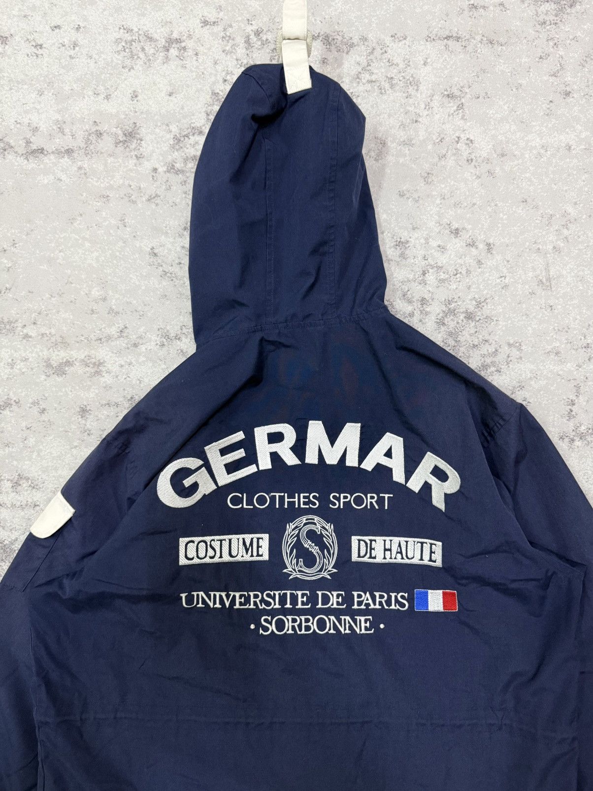 Vintage Vintage Germar University de Paris collegiate sports jacket Size US L / EU 52-54 / 3 - 12 Thumbnail