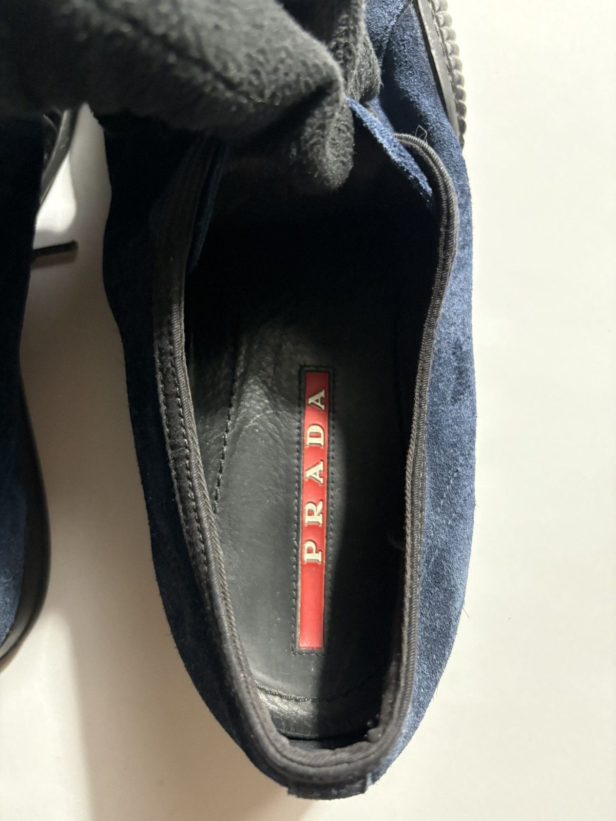 Prada PRADA SUEDE LOW TOP SNEAKER Size US 8 / EU 41 - 5 Thumbnail