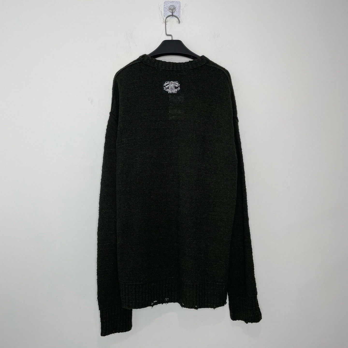 Acne Studios Acne Studios 25SS Distressed Loose Sweater Size US M / EU 48-50 / 2 - 2 Thumbnail