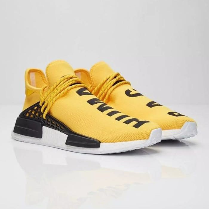 Adidas × Pharrell adidas x pharrell nmd human race 'yellow' Size US 8.5 / EU 41-42 - 1 Thumbnail