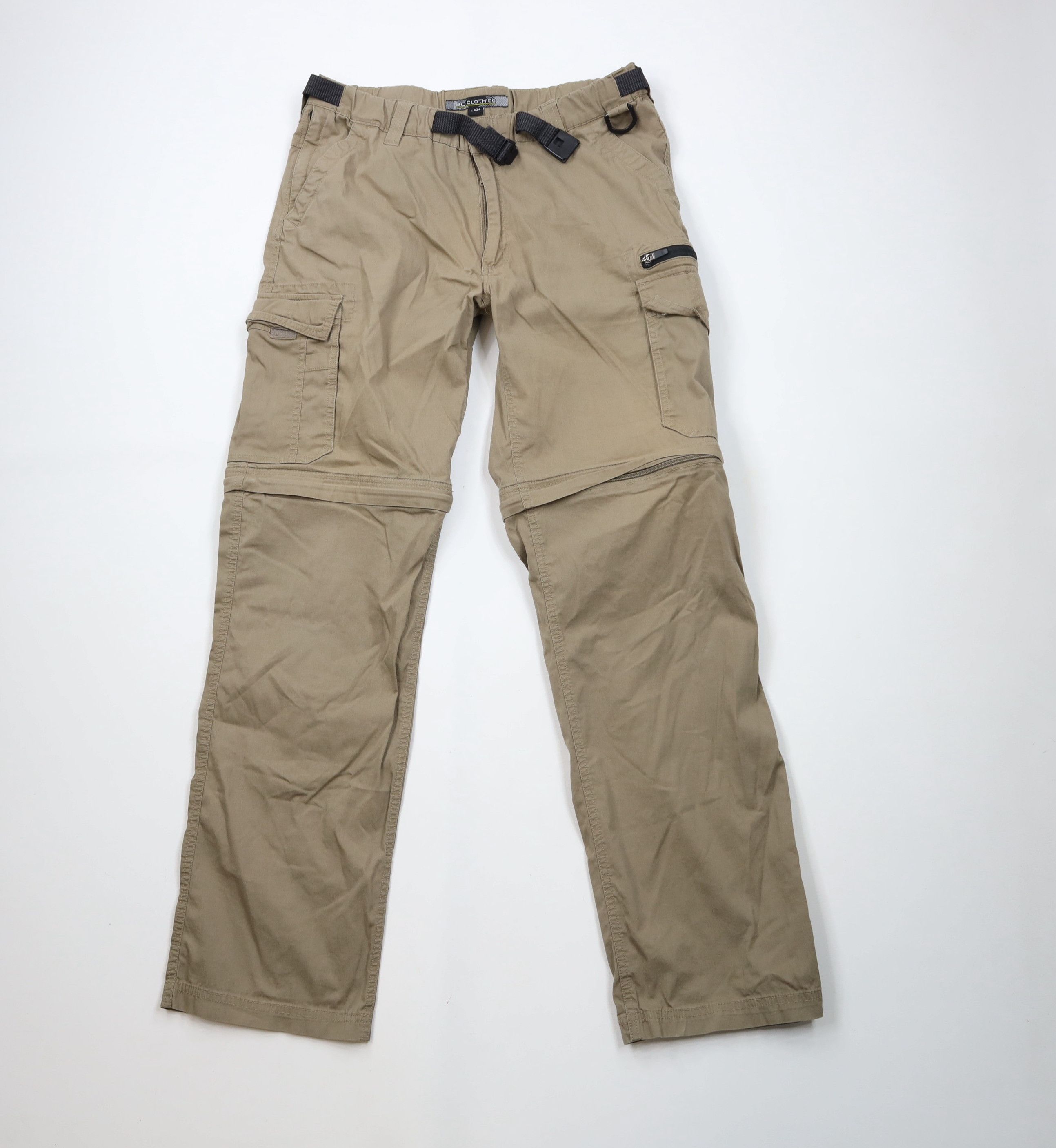 Vintage Vintage 90s Y2K Streetwear Wide Leg Convertible Pants Shorts Size US 36 / EU 52 - 1 Thumbnail