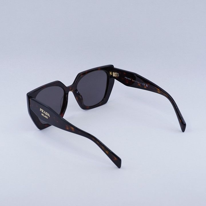 Prada Prada PR15WS 24B40L Sunglasses Dark Havana/Black Square Size ONE SIZE - 6 Thumbnail