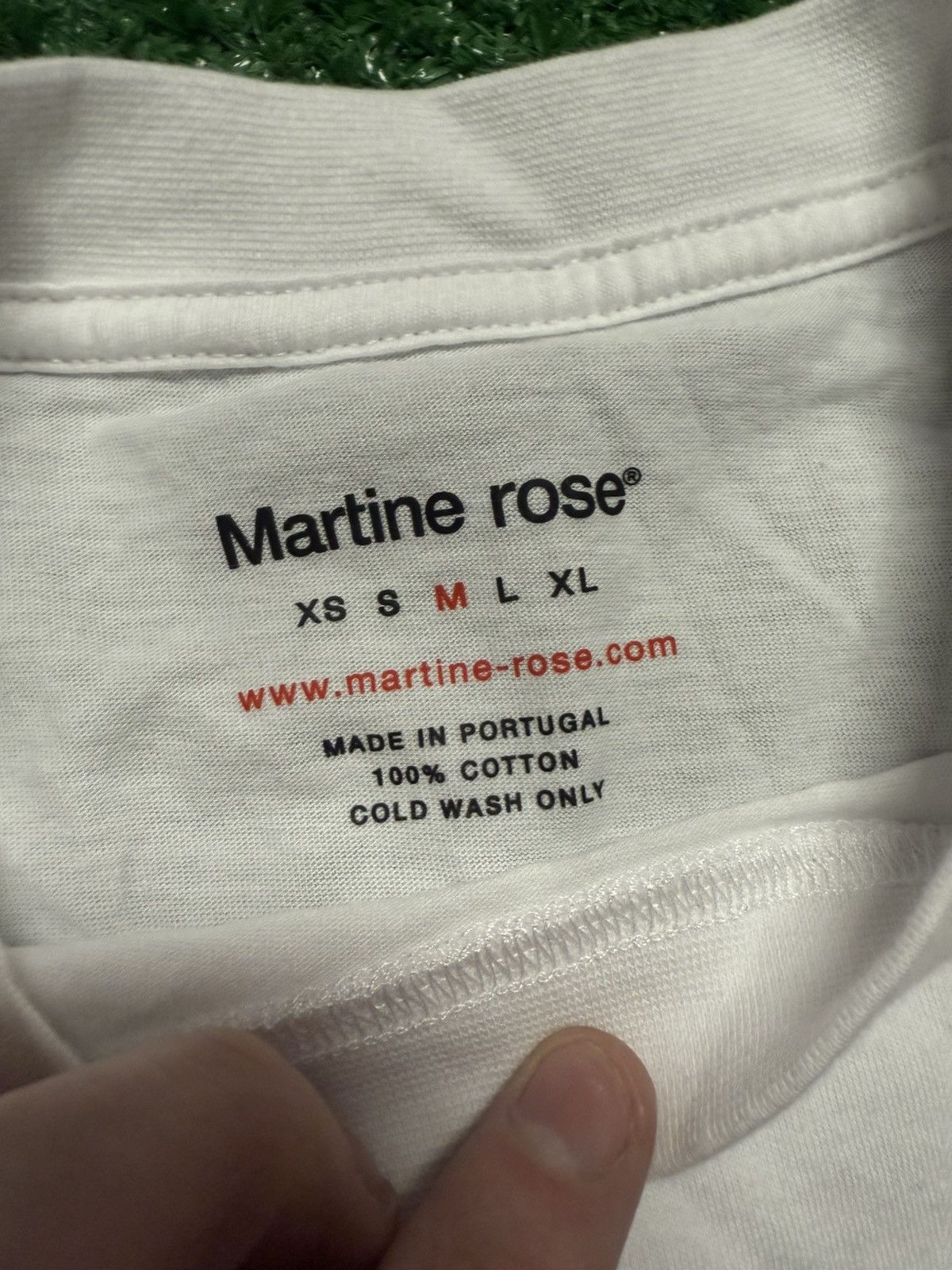 Martine Rose Martine rose boxy oversized tee shirt Size US M / EU 48-50 / 2 - 2 Thumbnail