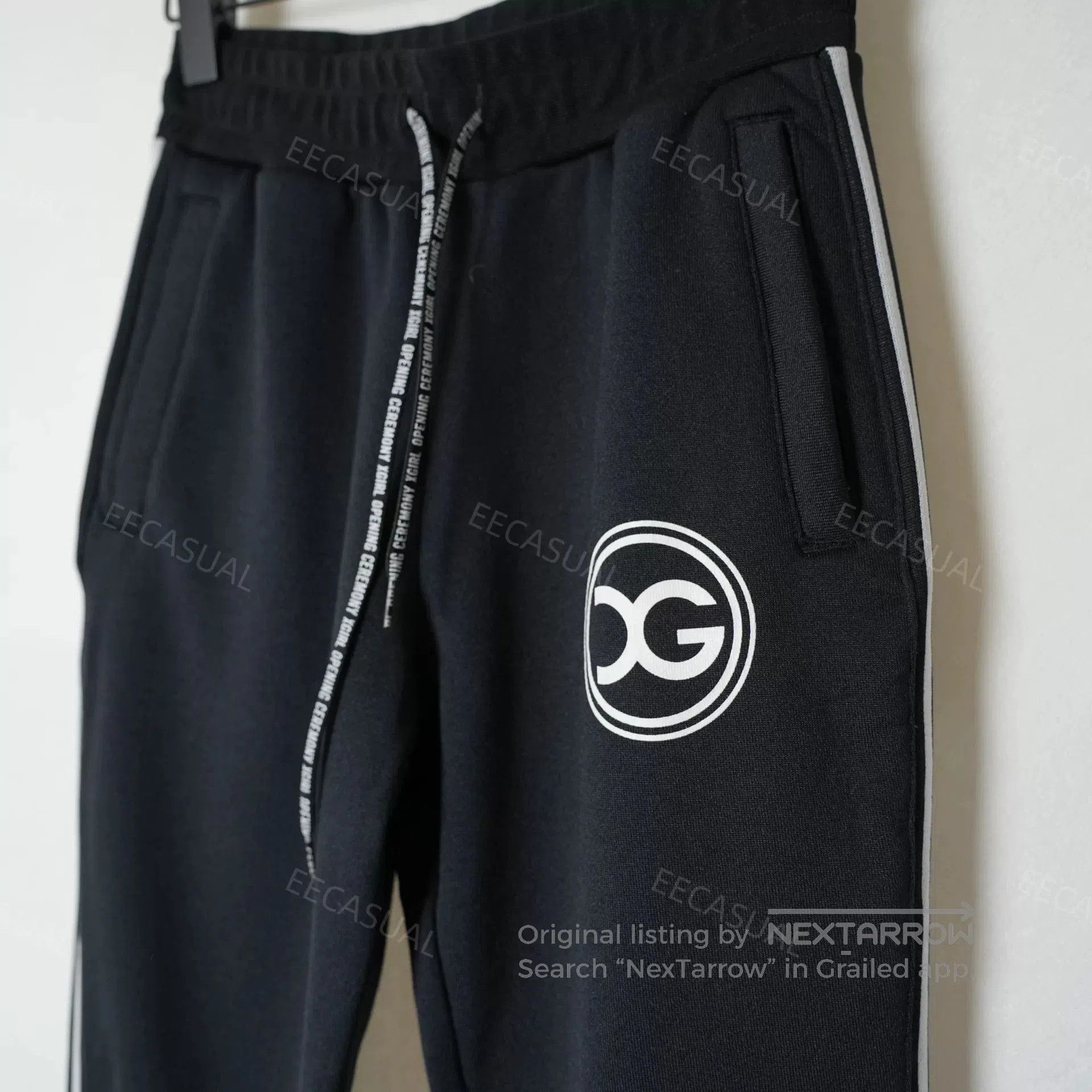 X-Girl Black Logo Jogger Pants with Zippers. Size 25" / US 0 / IT 36 - 7 Thumbnail