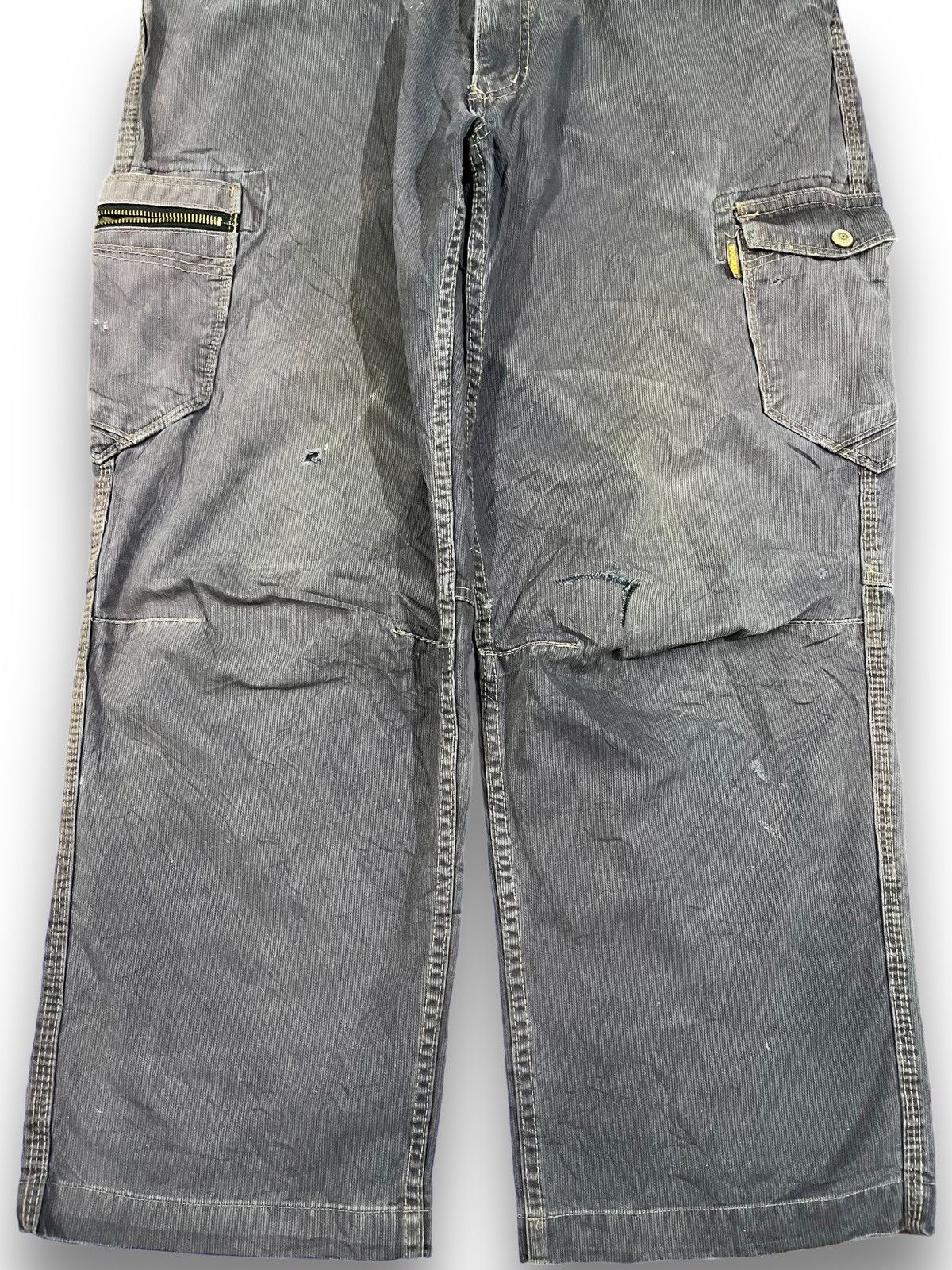 Japanese Brand Vintage Dogman Baggy Cargo Denim Size US 33 - 3 Thumbnail