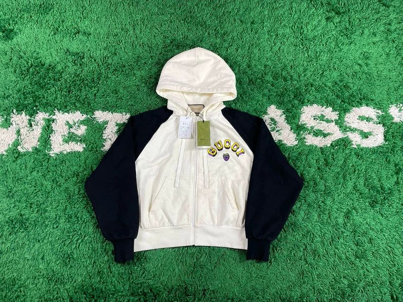 Gucci Gucci Logo Zip-up Jacket with Hood - dmc Size US M / EU 48-50 / 2 - 1 Thumbnail