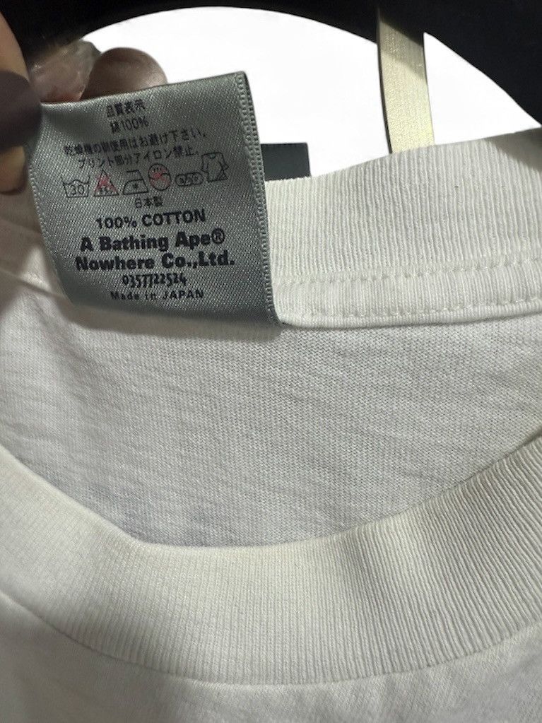 Bape 💎OG A Bathing Ape X RUN DMC Vintage white Tee T Shirt 💎 Size US M / EU 48-50 / 2 - 6 Thumbnail