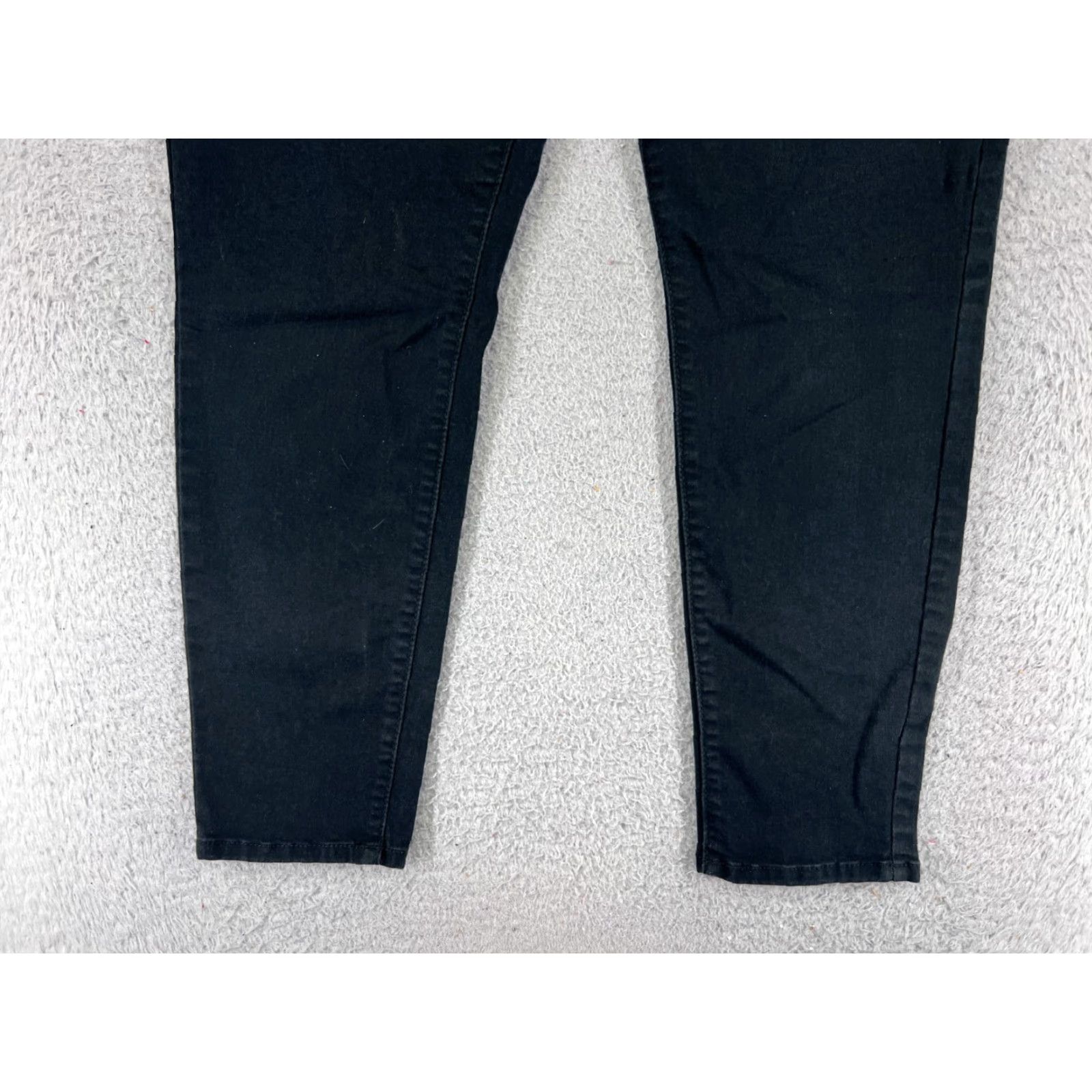 Mossimo Mossimo Jeans Women's 16 Black Denim Jeggings Mid Rise Stretch 34x26 Size 38" / US 16 / IT 52 - 2 Thumbnail