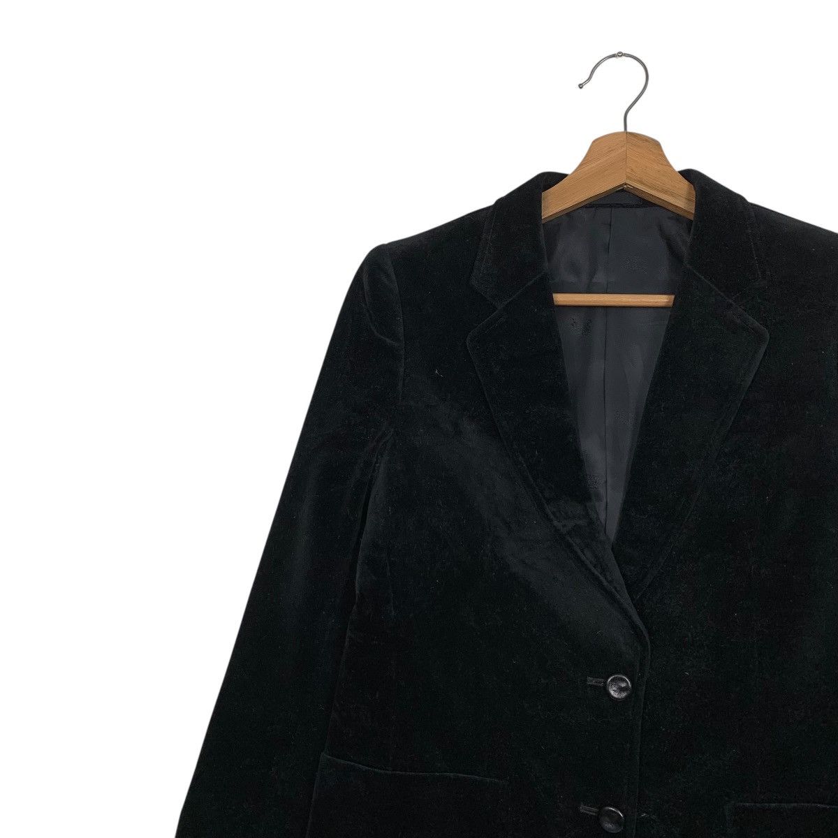 Burberry Burberrys Velvet Jacket Size XS / US 0-2 / IT 36-38 - 6 Thumbnail
