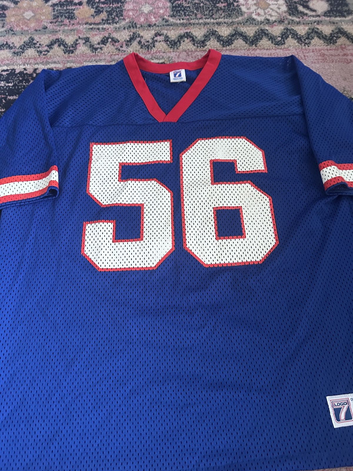 NFL Vtg 90s Lawrence Taylor NY Giants Jersey Size US XL / EU 56 / 4 - 2 Thumbnail