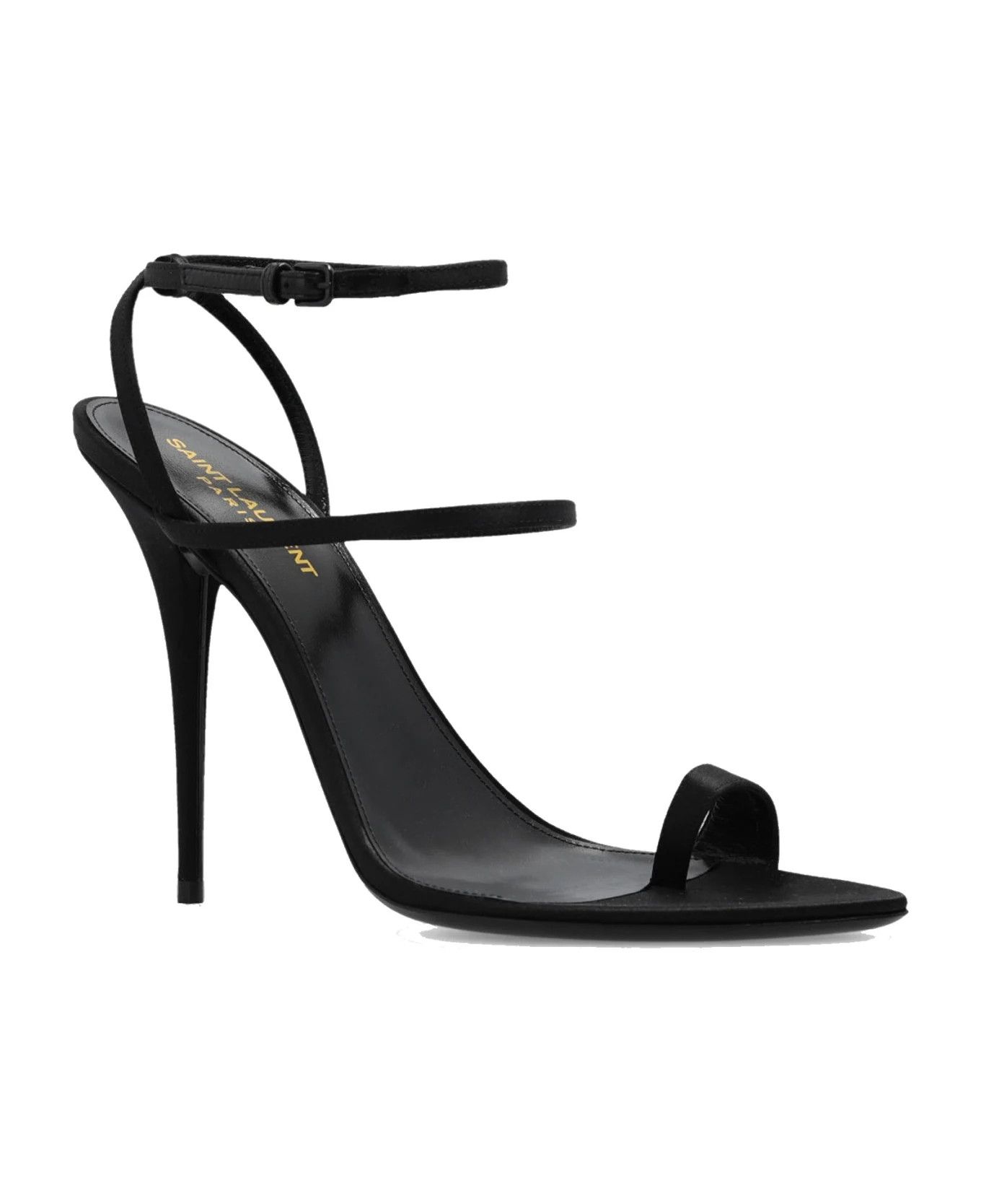 Saint Laurent Paris o1bcso1str1124 Dive Sandals in Black Size US 6 / IT 36 - 2 Thumbnail