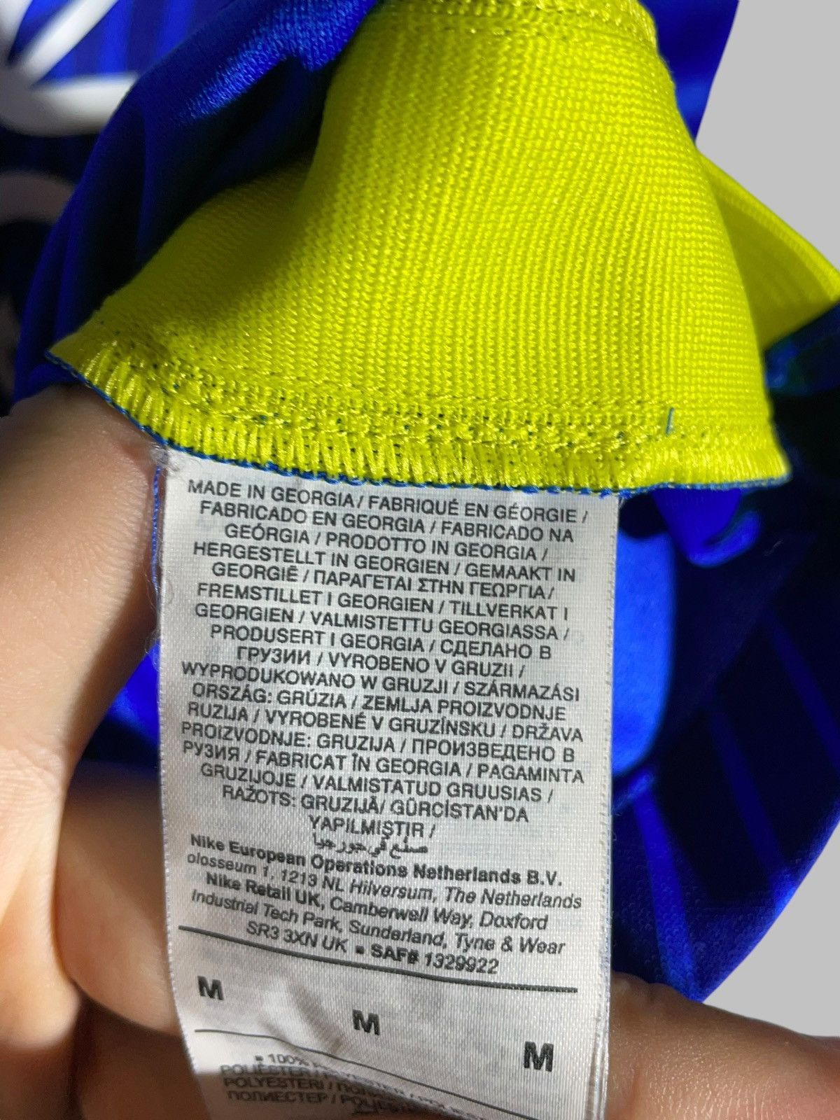 Chelsea Soccer × Nike Chelsea FC Nike 2021/22 Home Football Shirt Soccer Jersey Size US M / EU 48-50 / 2 - 9 Thumbnail