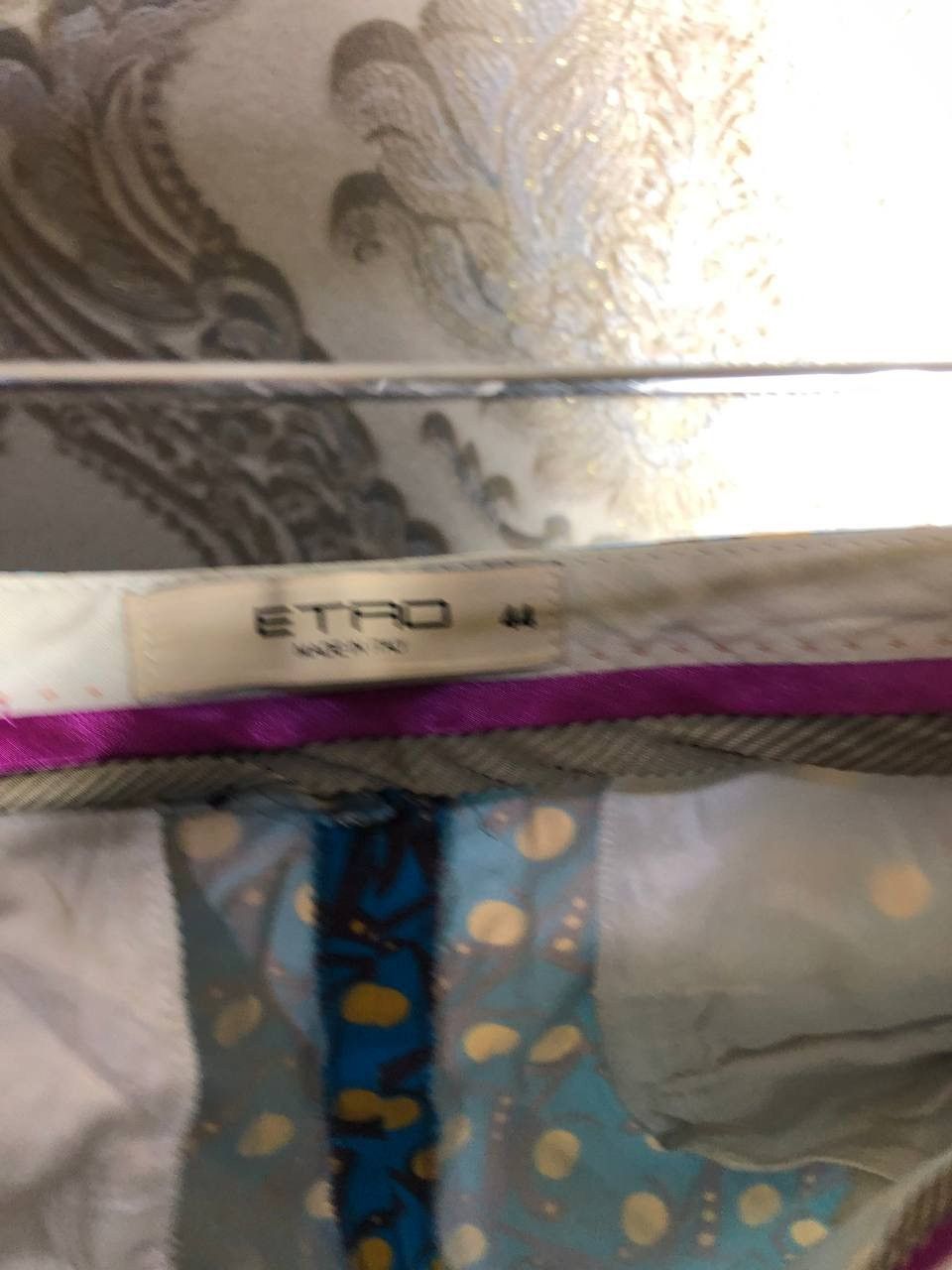 Etro × Vintage VERY RARE ETRO MILANO CLASSIC ITALIAN DESIGNER PANTS LUXURY Size 30" / US 8 / IT 44 - 5 Thumbnail