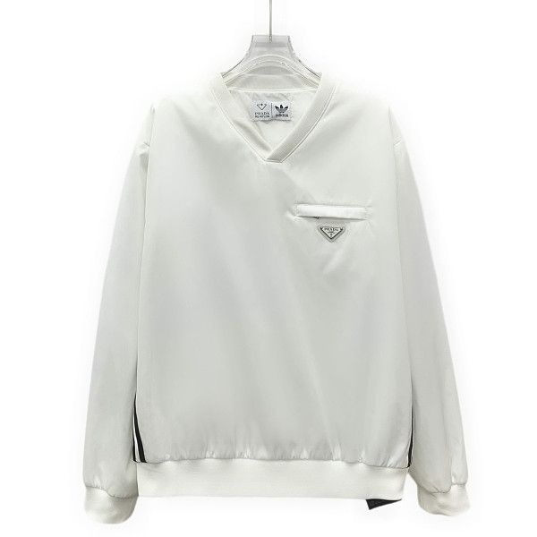 Prada Prada x Adidas Re-Nylon Sweatshirt Size L Size US L / EU 52-54 / 3 - 1 Thumbnail