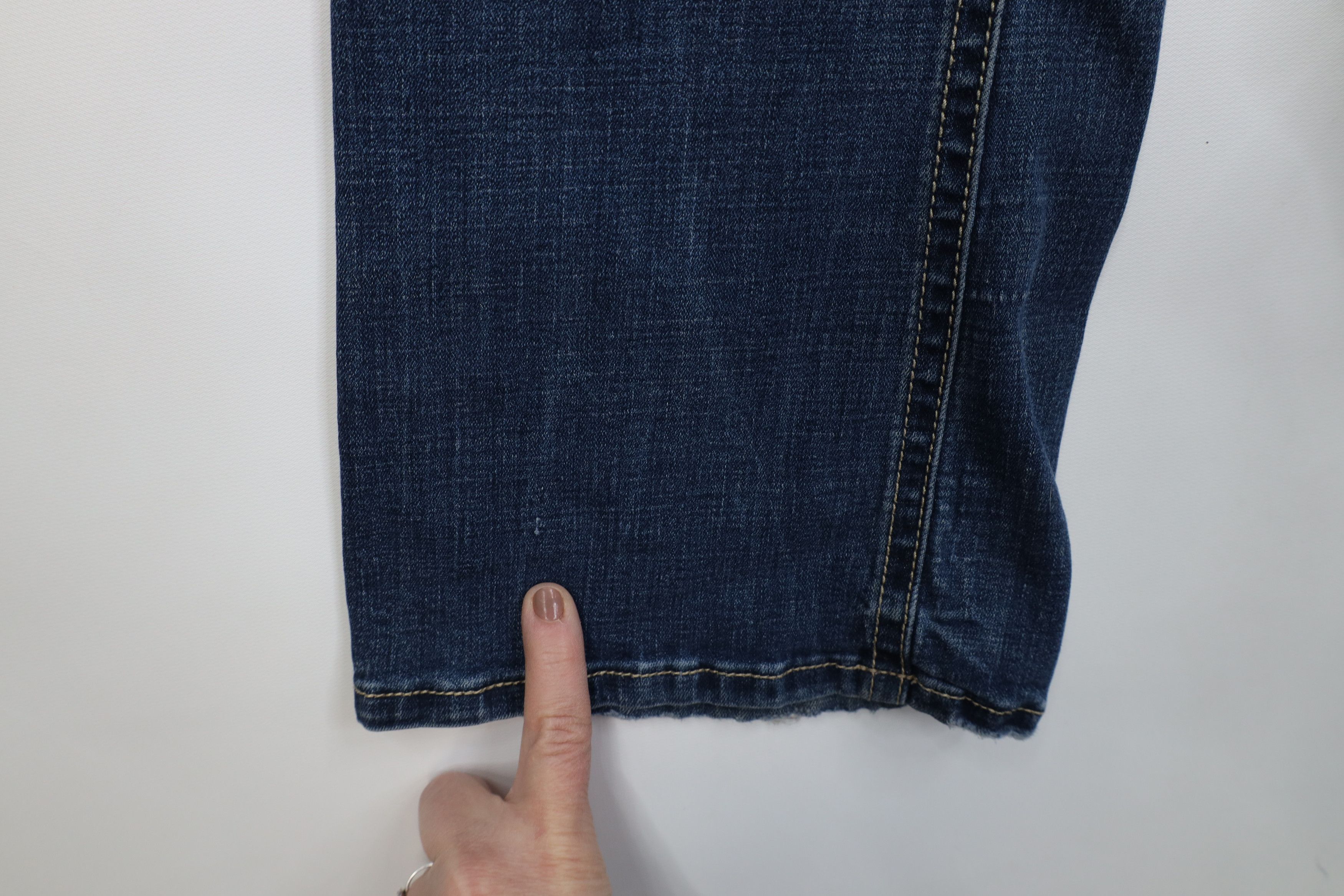 Vintage Buckle BKE Stitch Payton Flared Bootcut Denim Jeans Blue Size 33" - 6 Thumbnail
