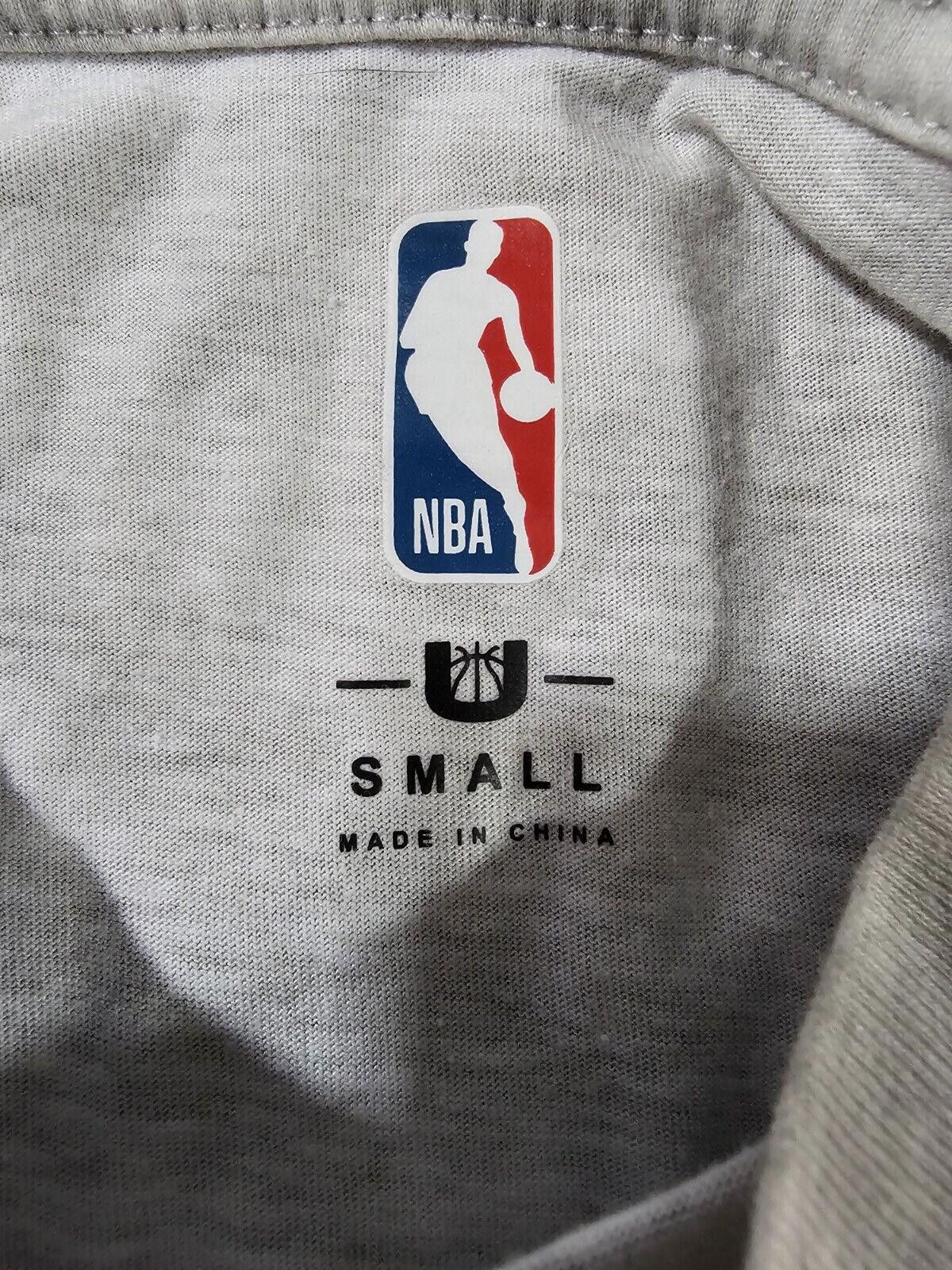 NBA Milwaukee Bucks Shirt Adult Small Gray White Tie Dye Tee NBA Size ONE SIZE - 3 Thumbnail