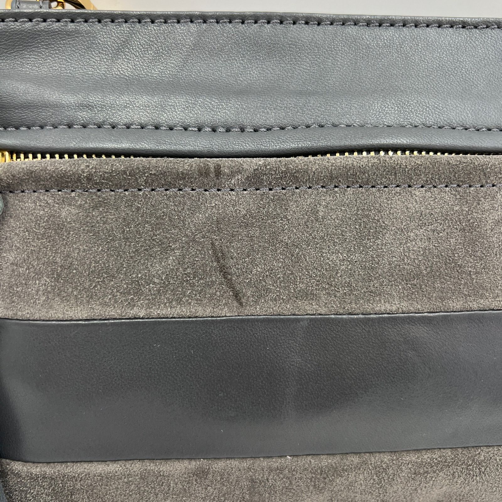 Other Kooba Leather Crossbody Suede Stripes Gray Leather Bag Size ONE SIZE - 6 Thumbnail