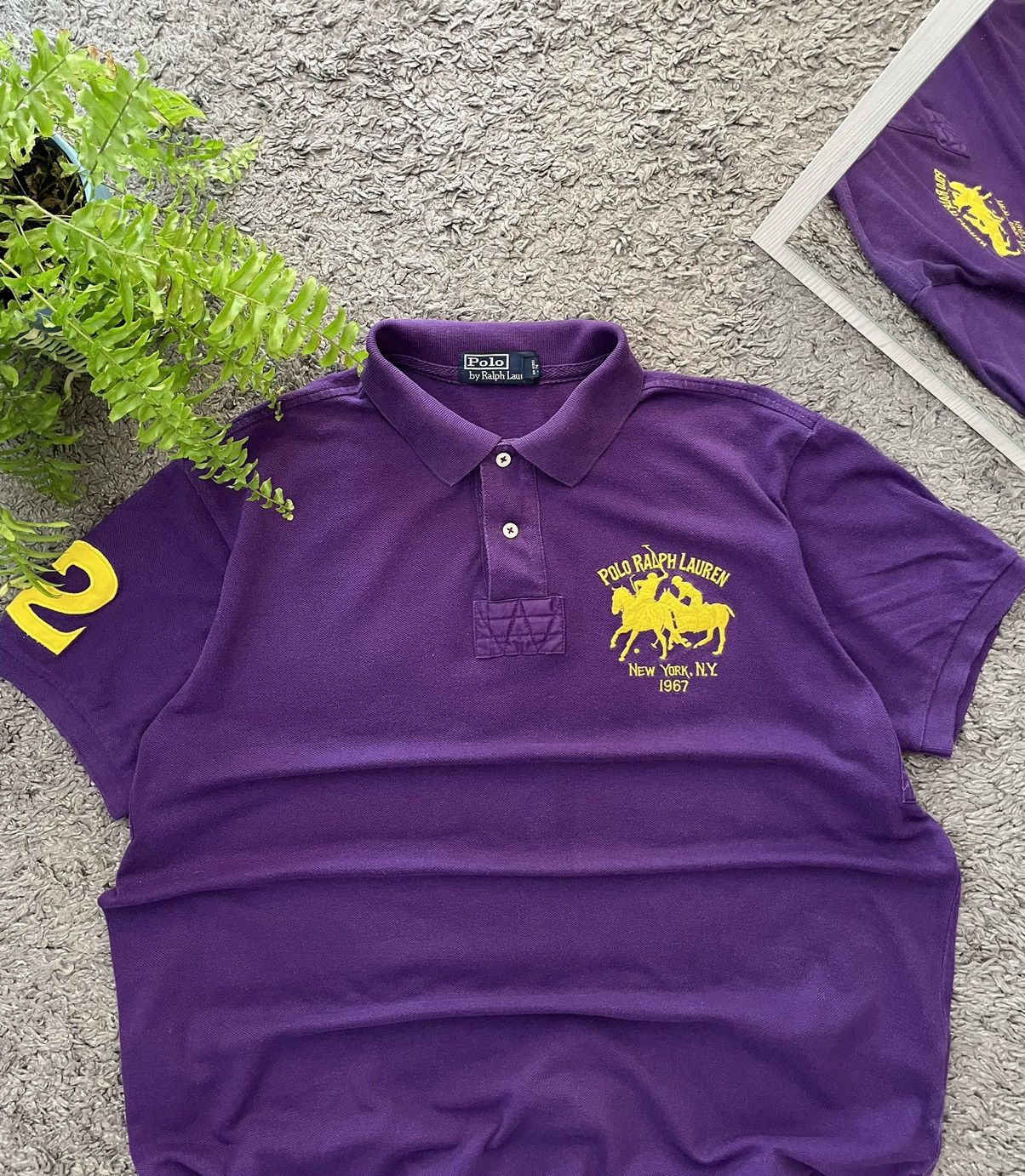 Polo Ralph Lauren × Vintage 00s Polo Ralph Lauren Streetwear Chief Keef Vintage Big Logo Size US XL / EU 56 / 4 - 7 Thumbnail