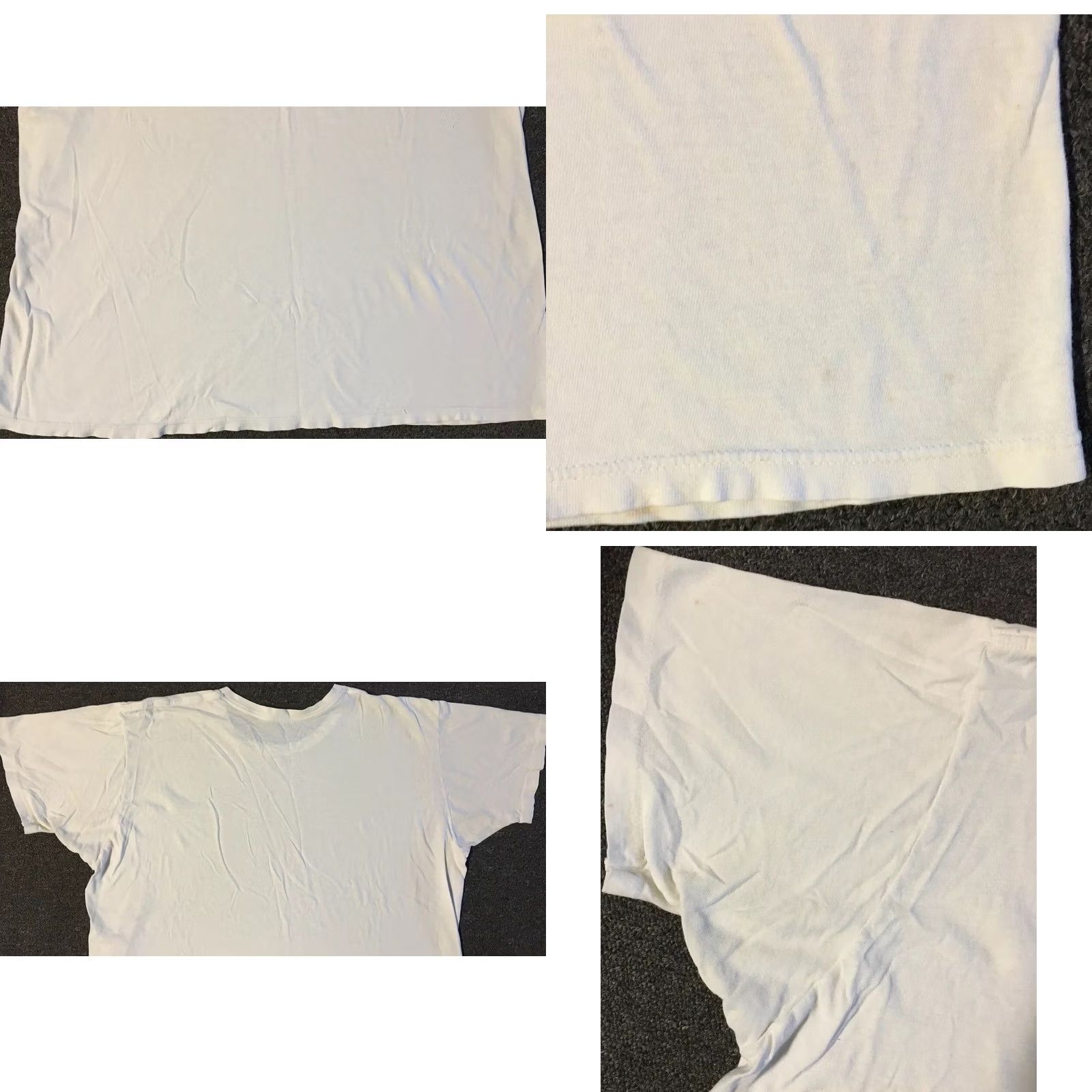 Vintage VINTAGE Faded Distress Shirt XL XXL Grunge Biker Punk Skate Surf Trucker 80s 90s Shirt Mens White 90s Grunge USA Rock 90s Vintage Shirt XL Mens White Size US XL / EU 56 / 4 - 9 Thumbnail