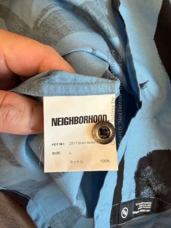 Neighborhood Neighborhood Abstract Patterned Short Sleeve Shirt Size US L / EU 52-54 / 3 - 6 Thumbnail