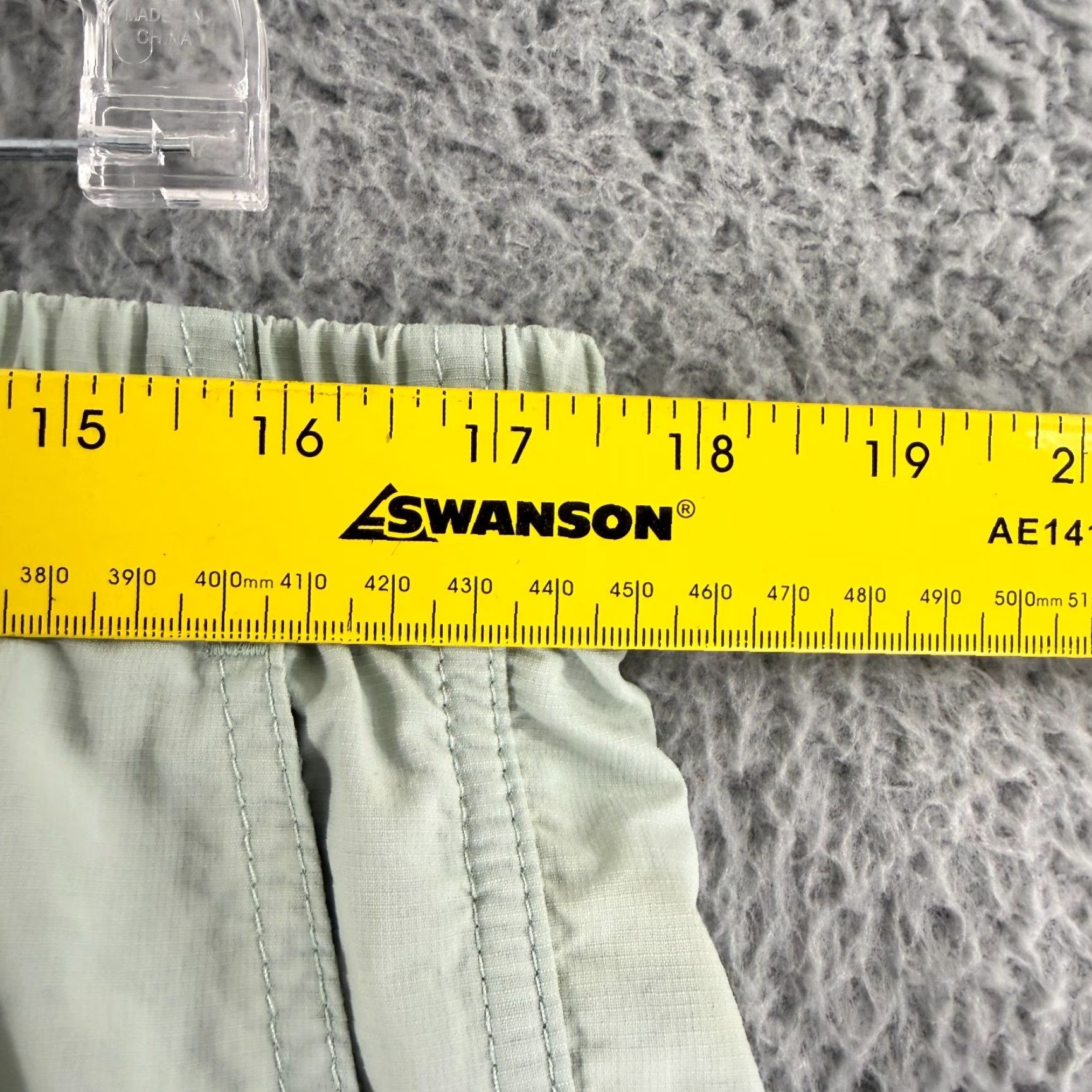 Madewell Madewell (RE)sourced Everywhere Short Mens Large Green Pull On Elastic Waist Chino Pocket Breathable Lightweight Regular Size US 33 - 4 Thumbnail