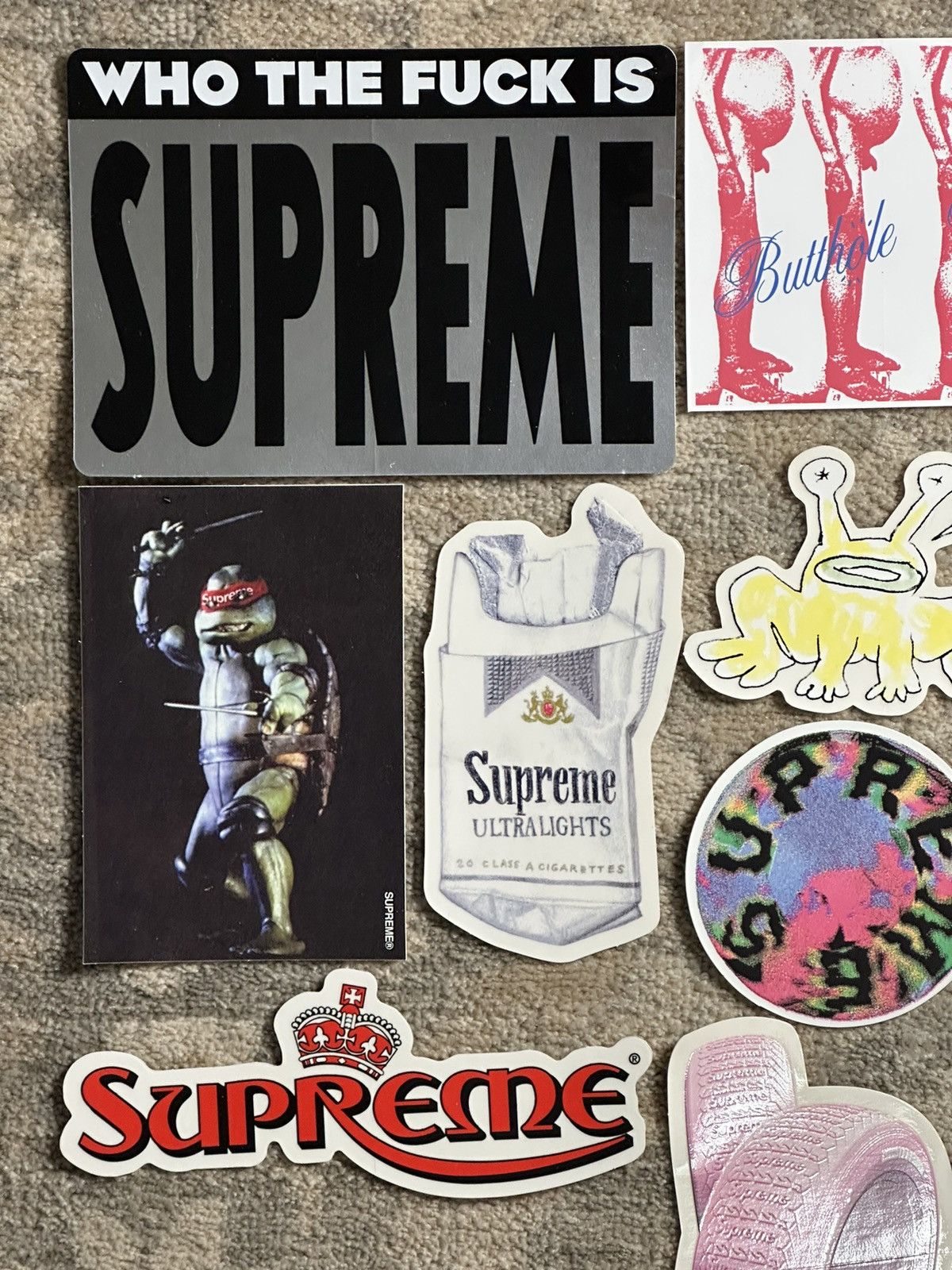 Supreme 10x Supreme Stickers Lot Size ONE SIZE - 2 Thumbnail