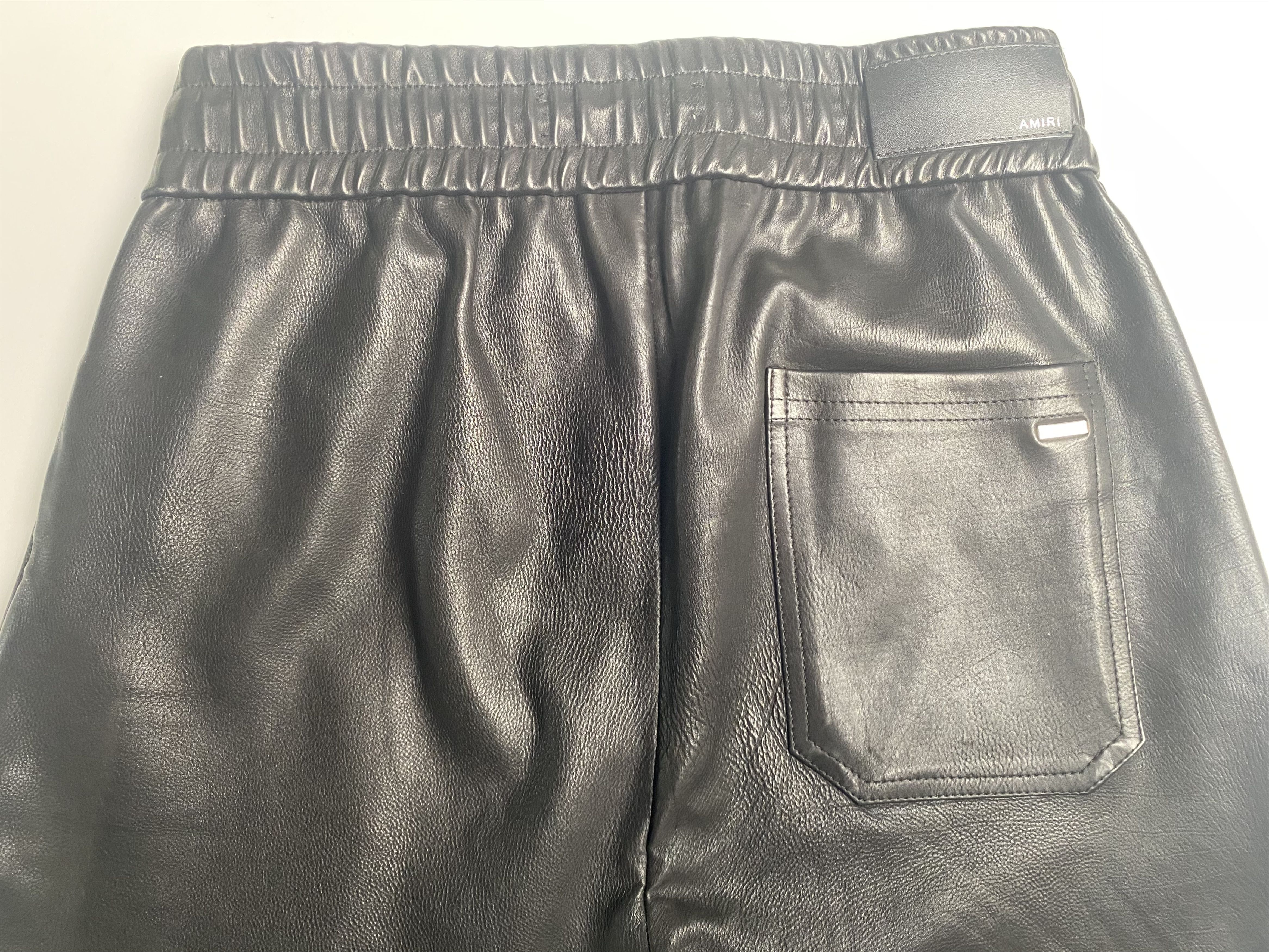 Amiri Amiri Leather Jogging Pant Size US 32 / EU 48 - 3 Thumbnail